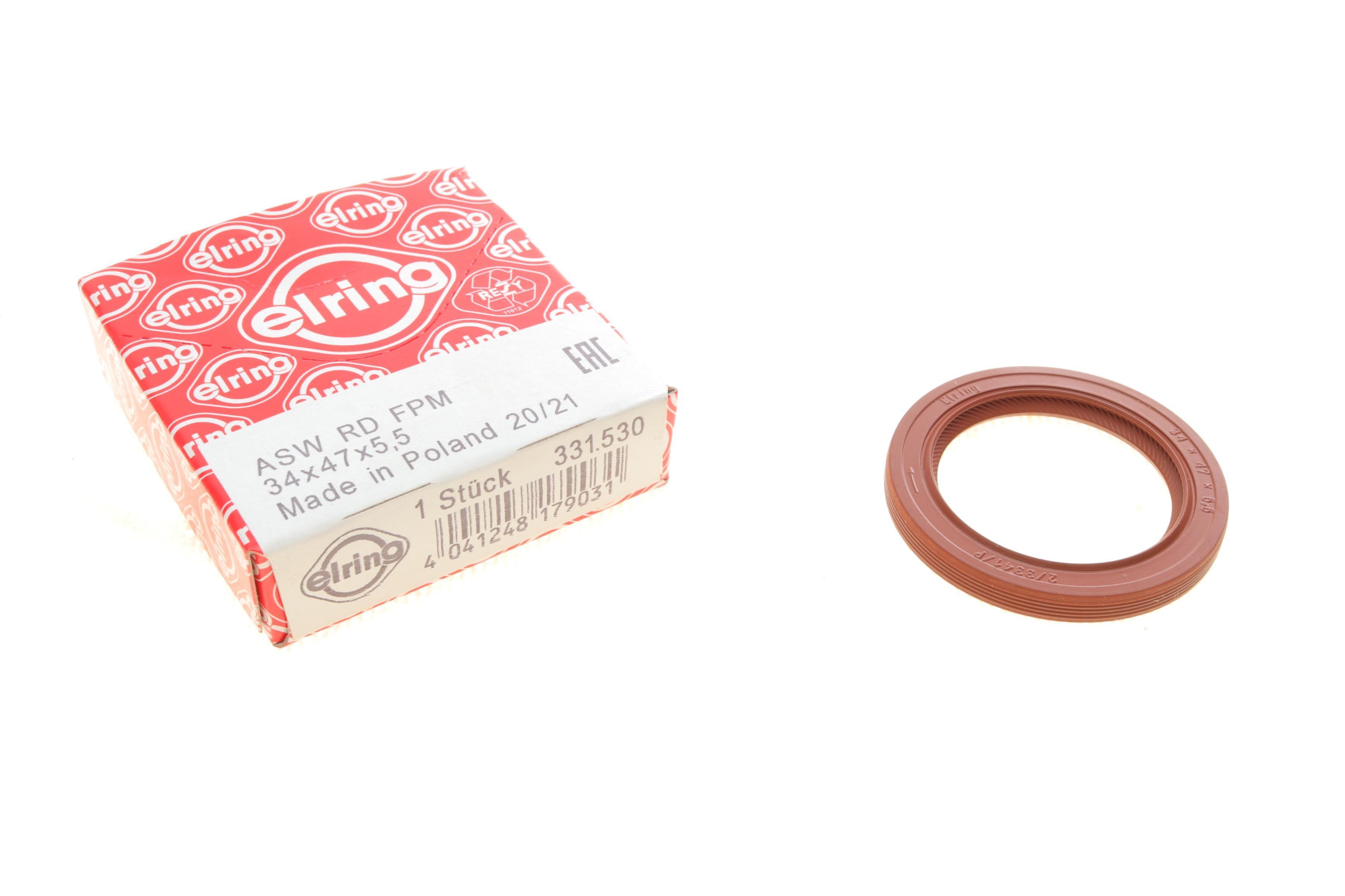 Сальник колінвалу (передній) Ford Transit 1.6i 13- (34x47x5.5)