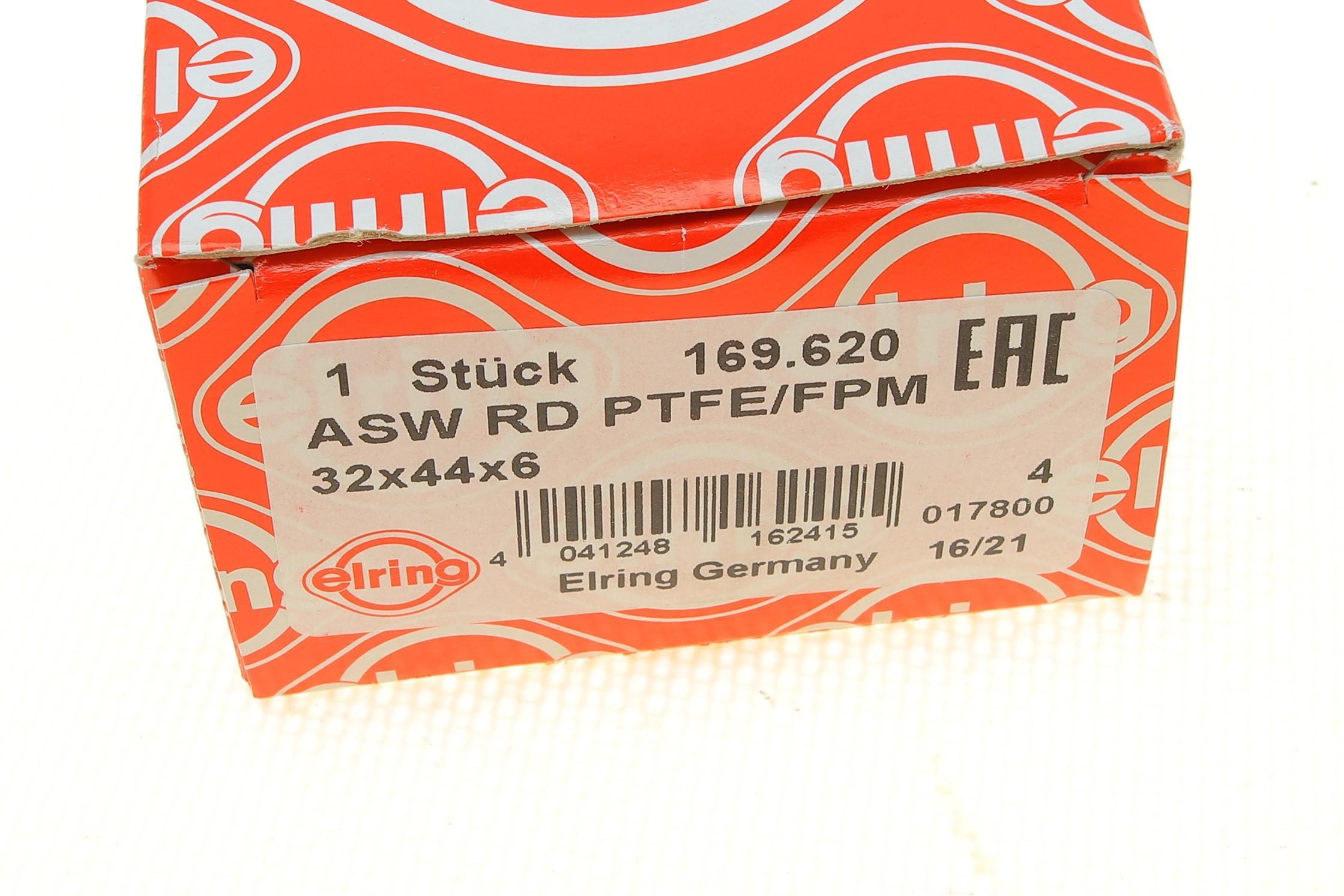 Сальник колінвалу (передній) Renault Clio/Kangoo 1.2 16V 96- (32x44x6)