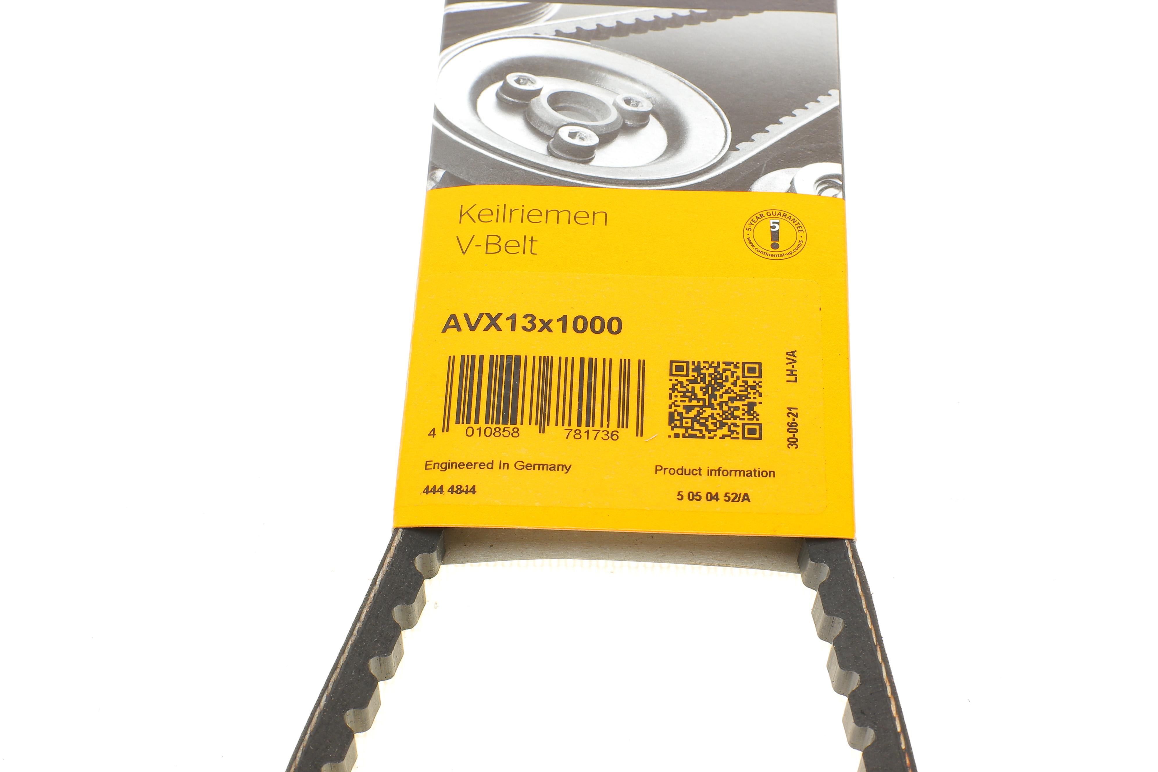 Ремінь генератора MB OM617/VW Passat B2 2.0/2.2