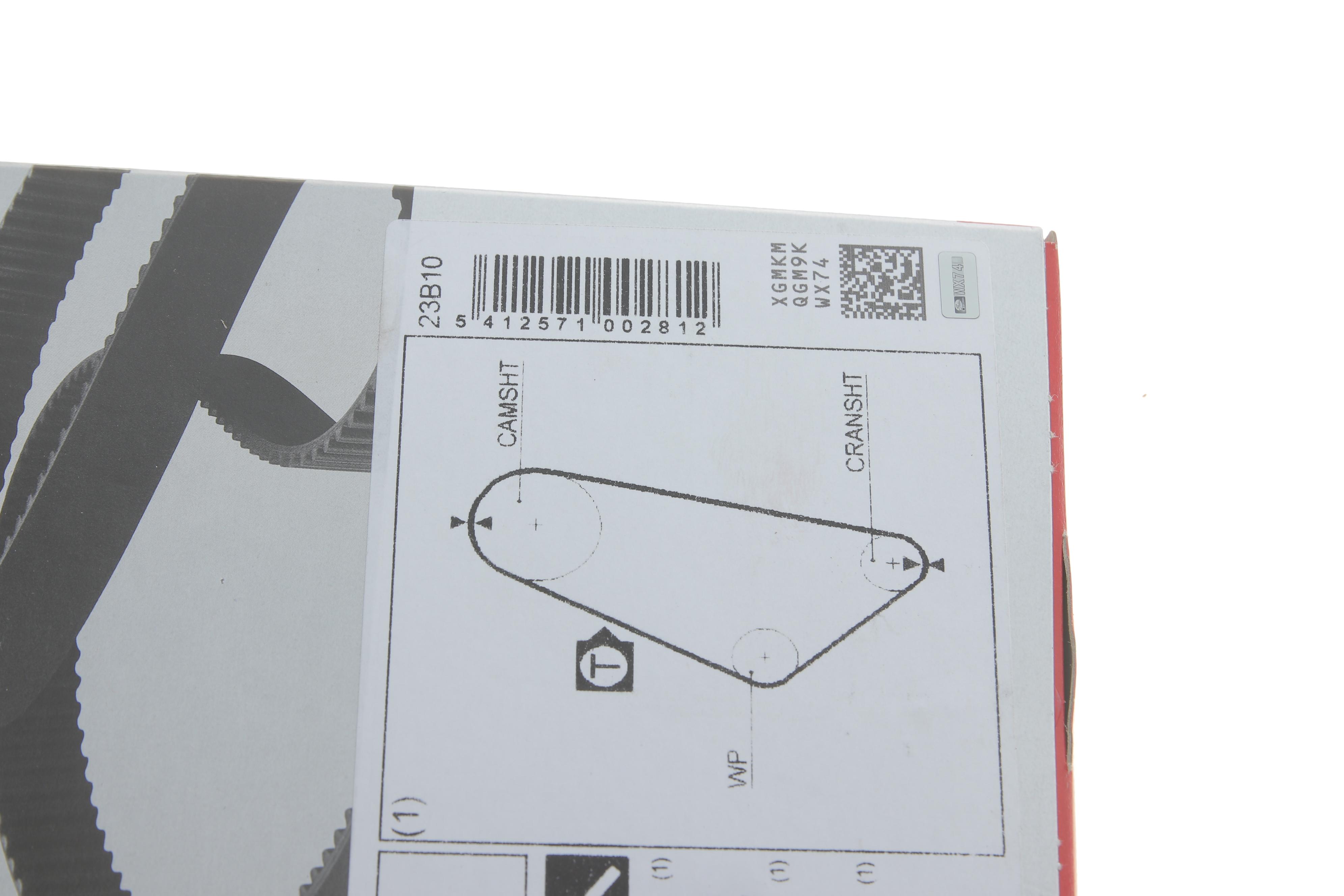 Ремінь ГРМ Opel Ascona/Omega 1.6 -1.8-2.0 86-94