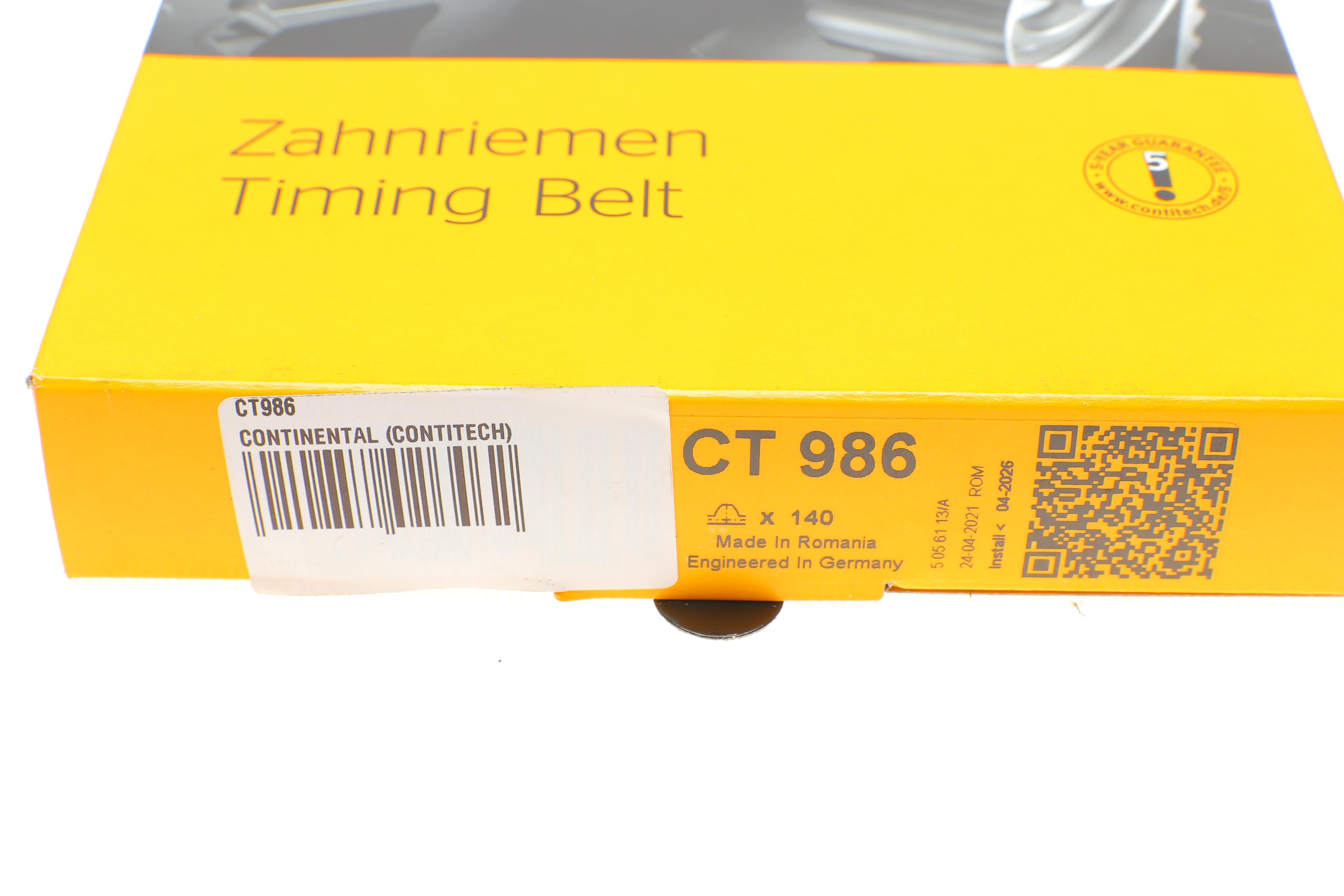 Ремінь ГРМ Fiat Scudo/Citroen Jumpy/Berlingo/Peugeot Expert/Partner 1.9D 98-11 (140x25)