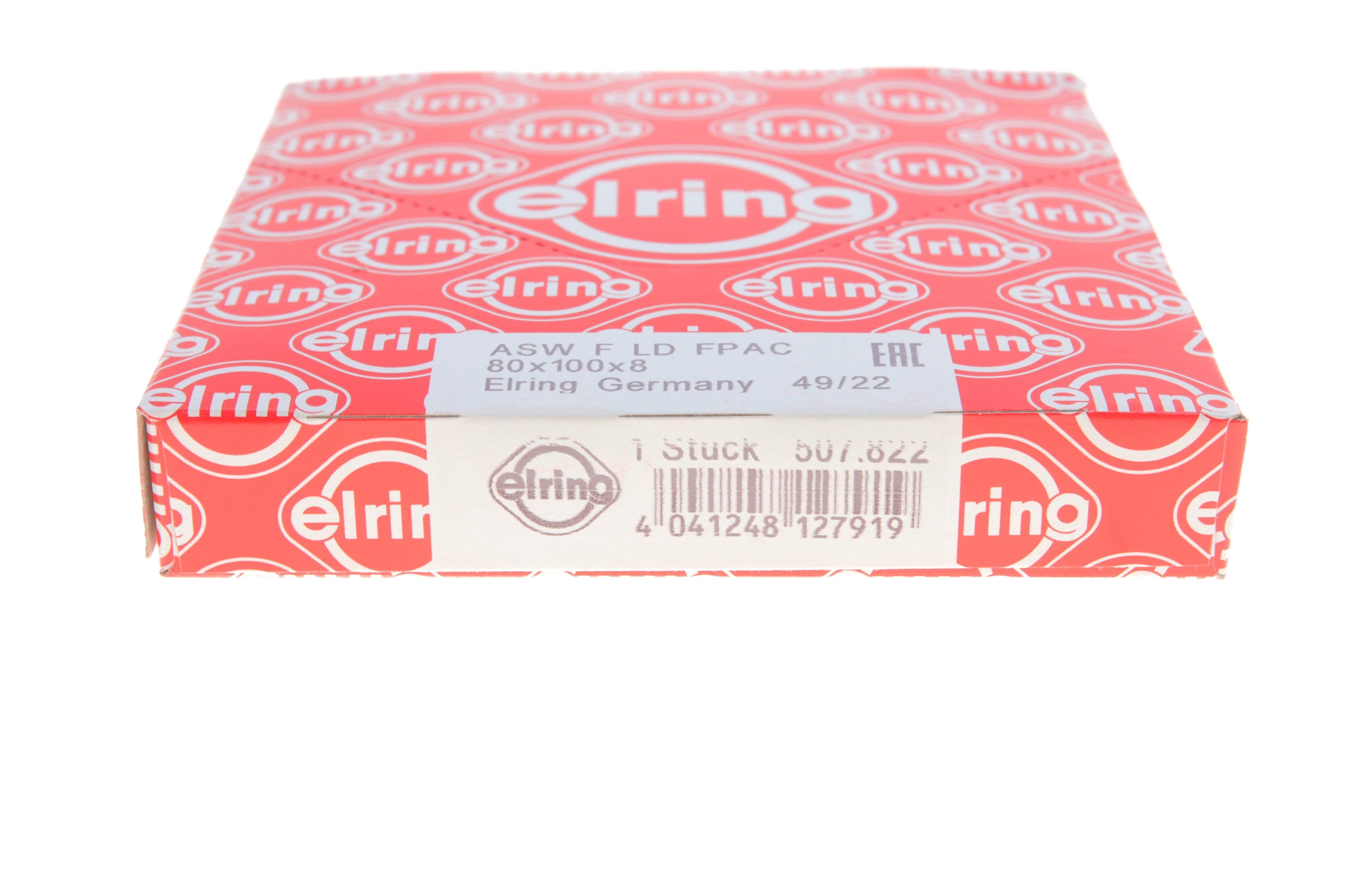 Сальник колінвалу (задній) Renault Kangoo 1.4/1.6 97- (80x100x8)