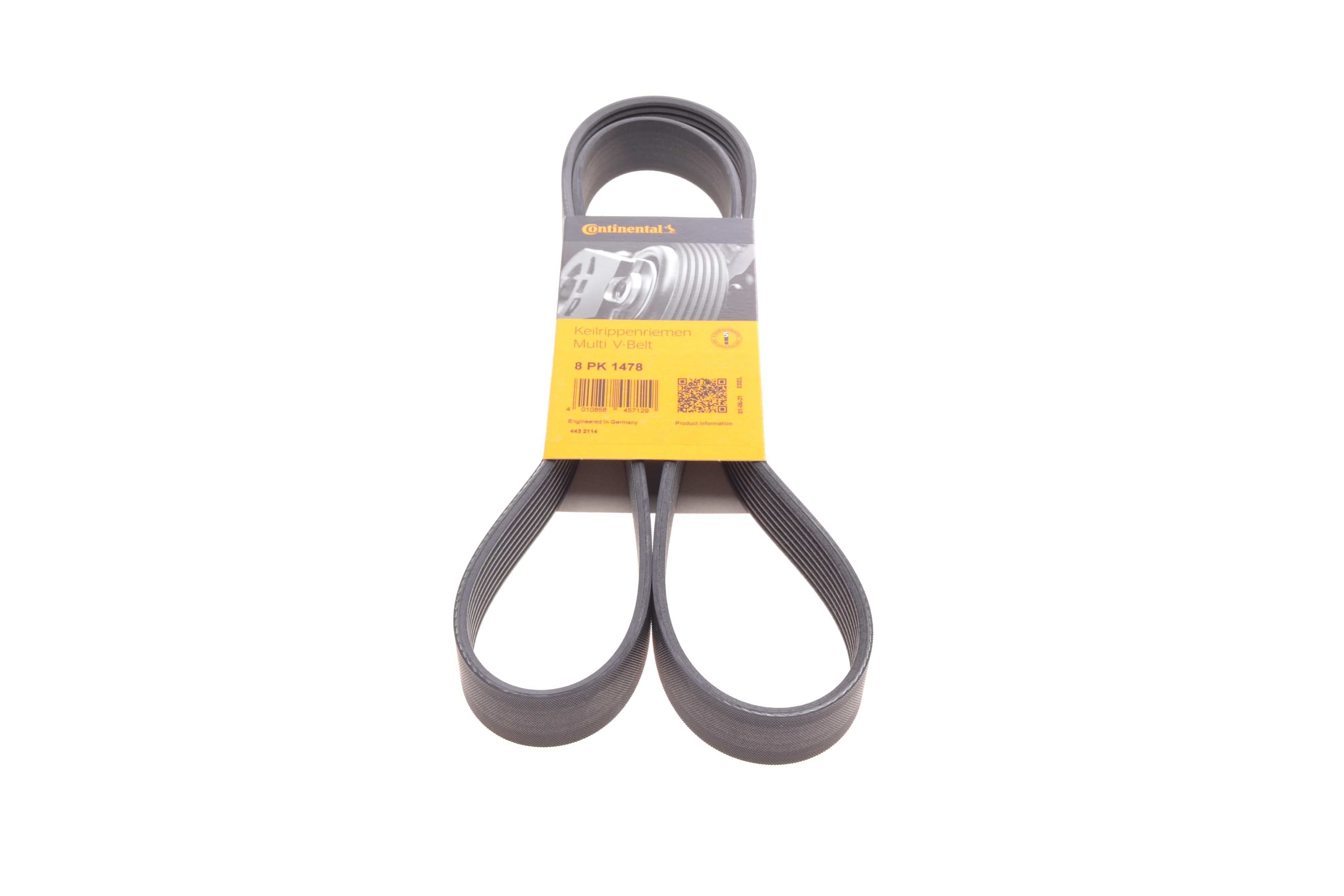 Ремінь генератора BMW 5 (F10)/ X5 (E70/F15/F85)/X6 (E71/E72/F16/F86) 08-16 (8PK1478)