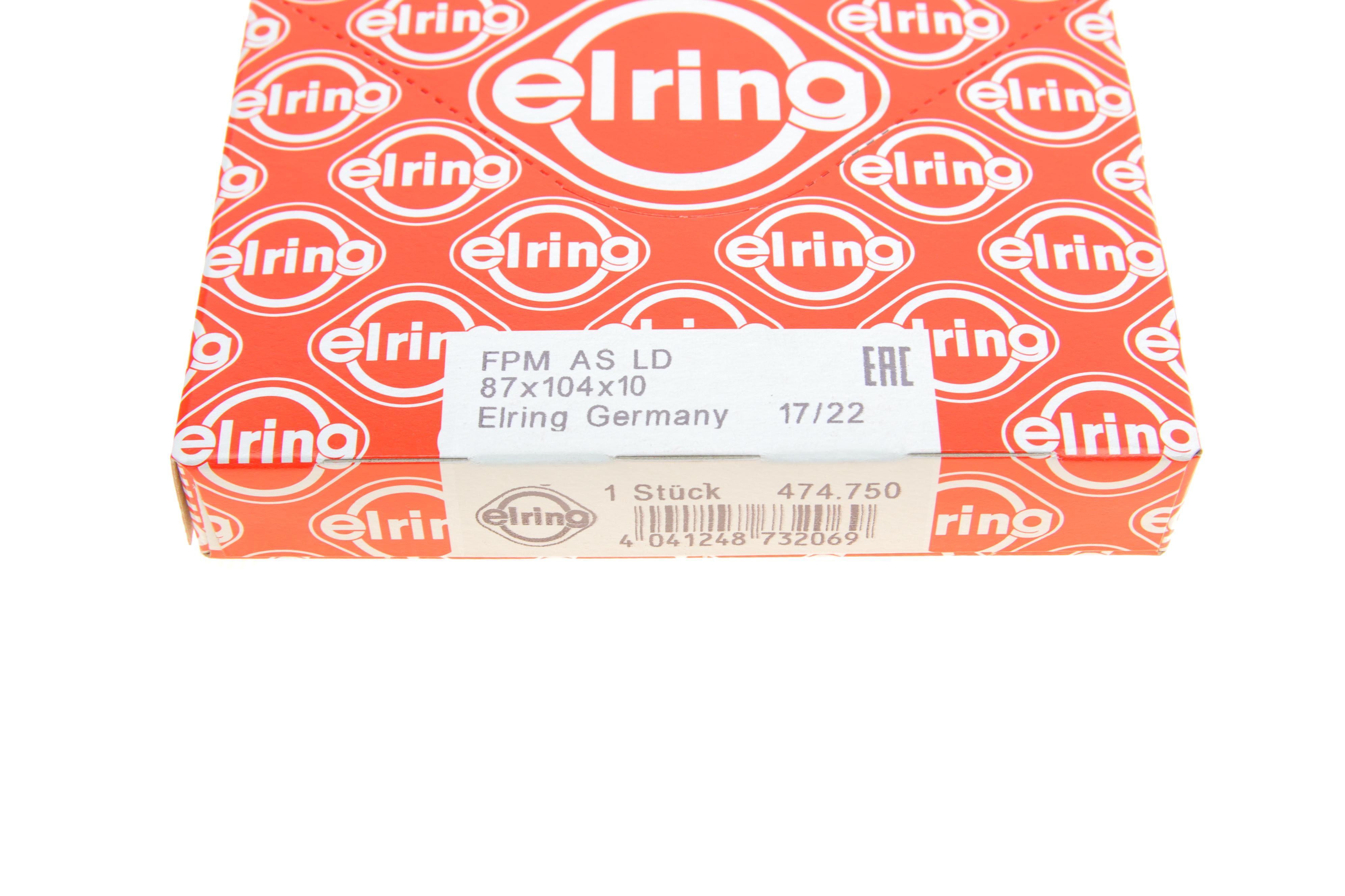 Сальник колінвалу (задній) Honda Accord/Civic 2.2 CTDI 04- (87x104x10)