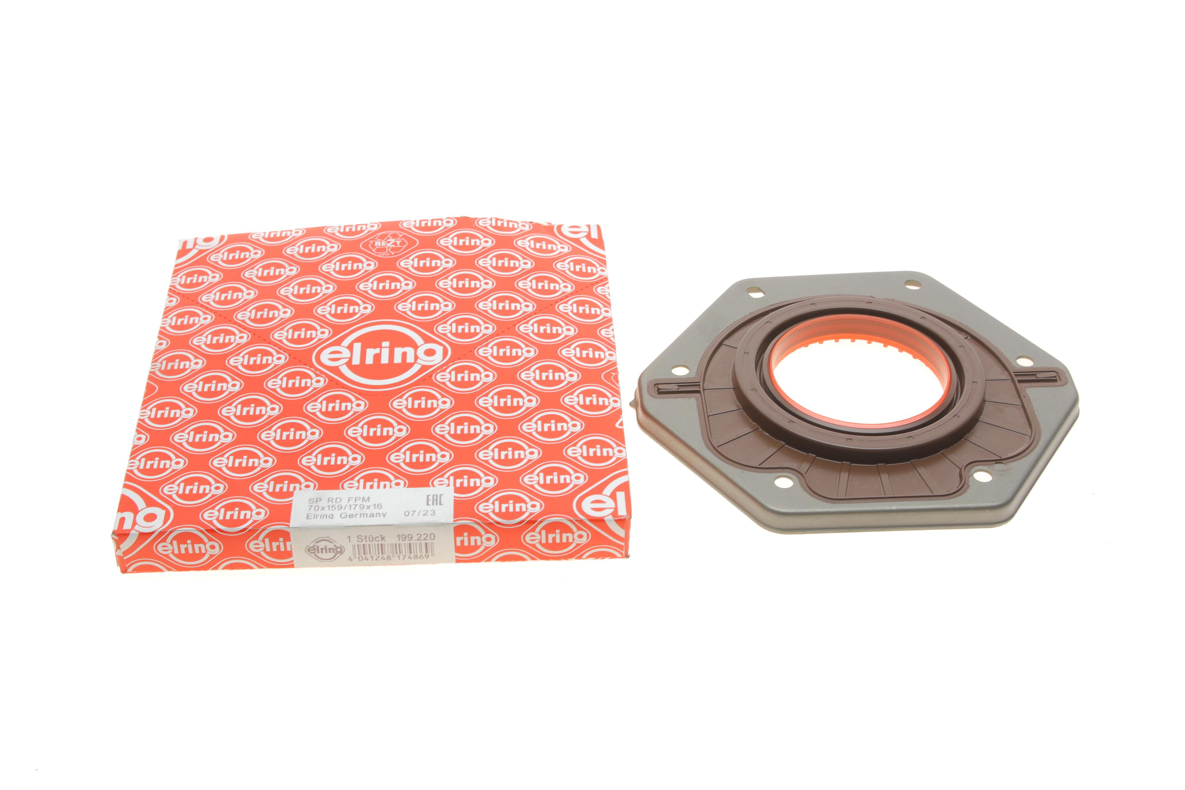 Сальник колінвалу (передній) Fiat Ducato 2.8TD (70x179x16) (в обойме)