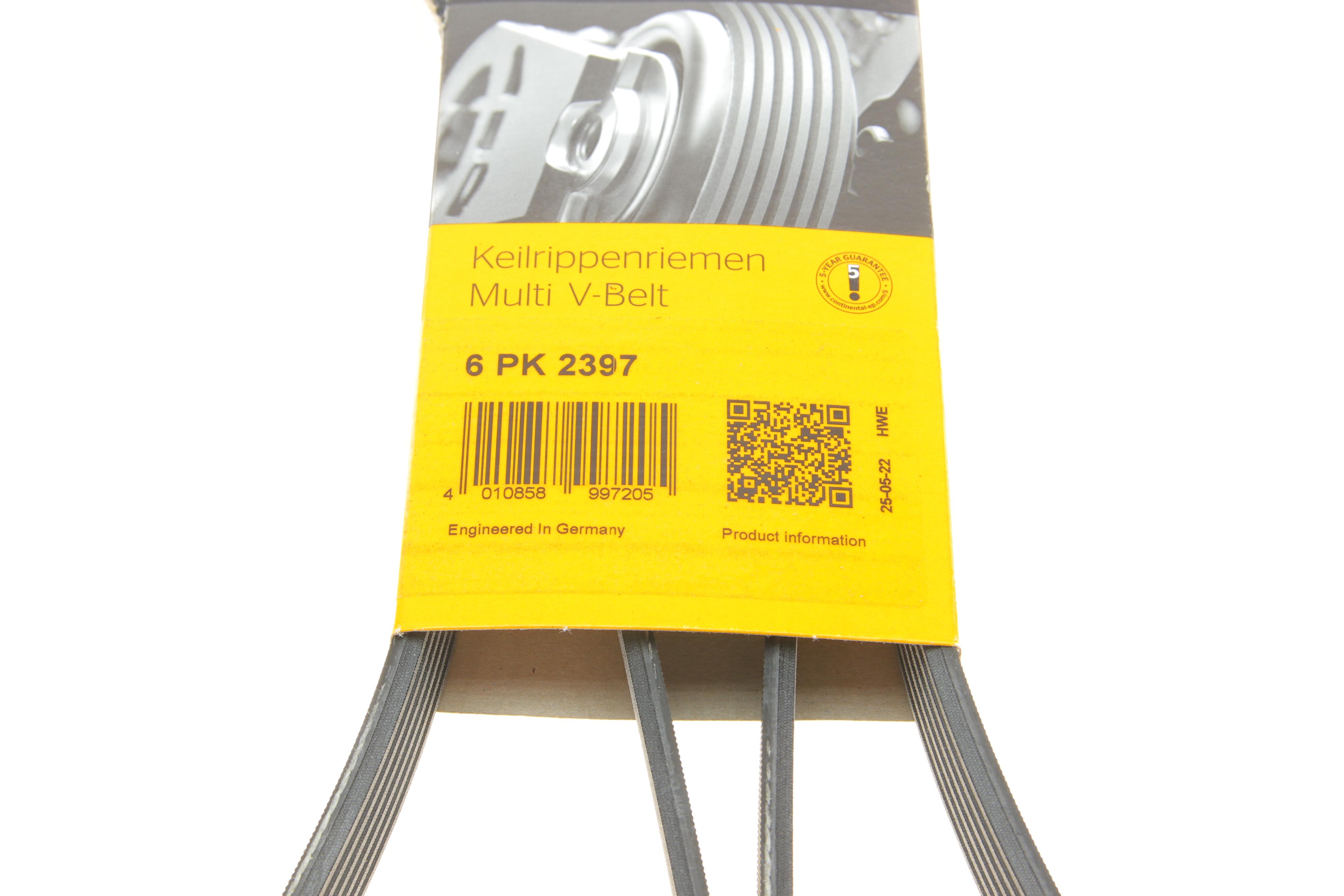 Ремінь генератора MB Vito (W639)/Sprinter 906 M272/M273