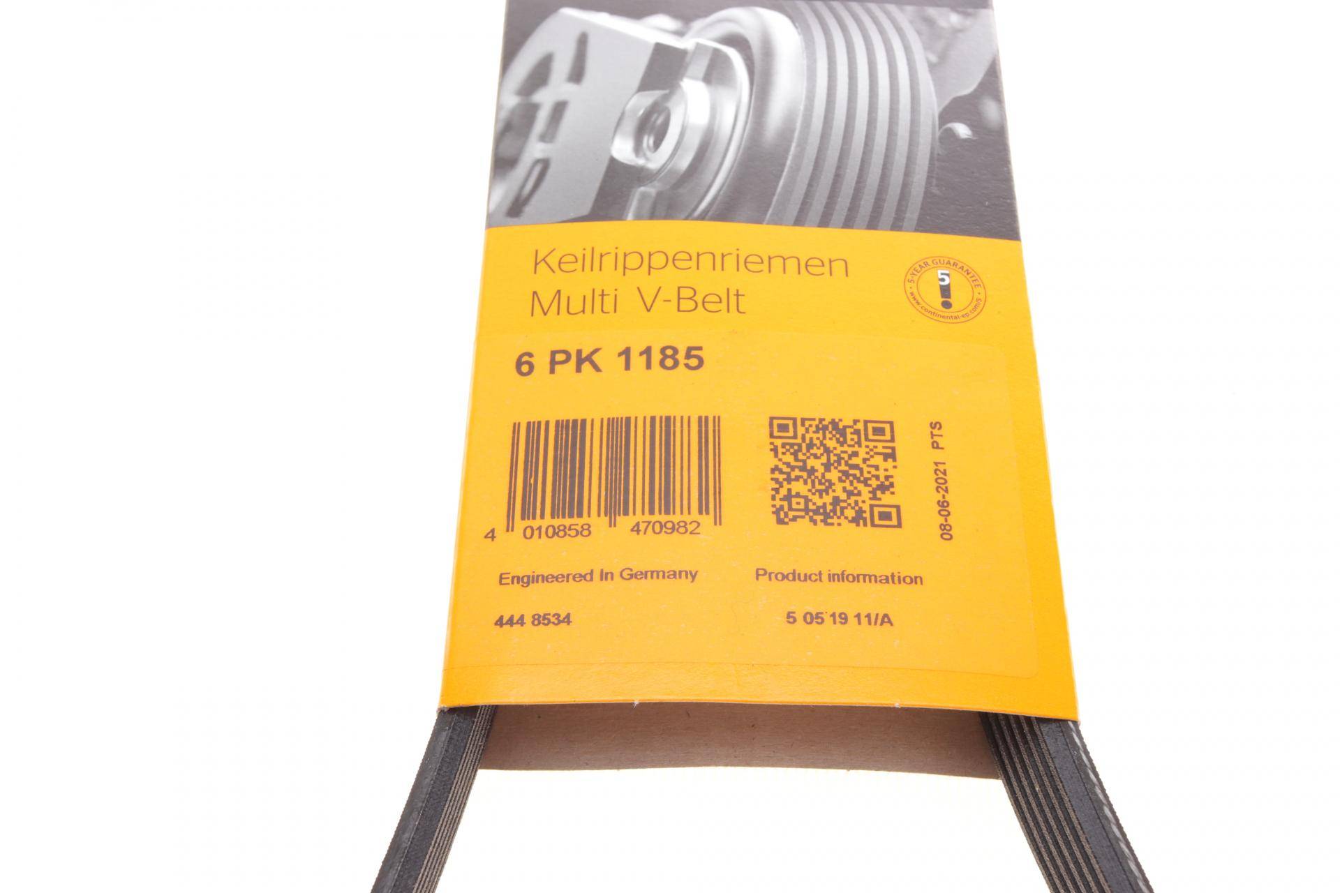 Ремінь генератора Citroen Jumper 2.0-2.2HDi 02-06/C4/C5/C8 2.0 16V 01-/VW T5/T6 2.0TSI 12-19