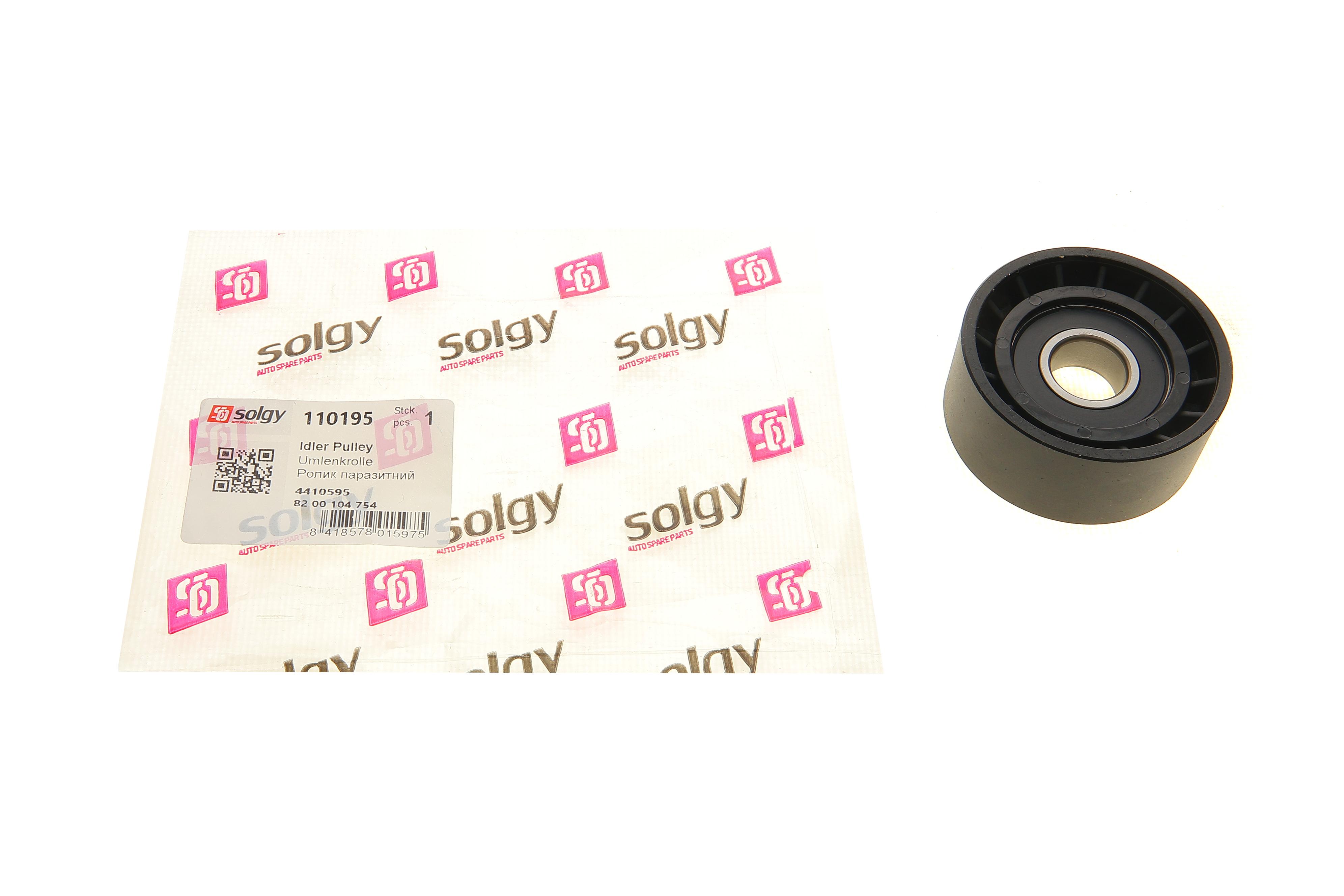 Ролик генератора Renault Trafic/Opel Vivaro 01- (паразитний) (60x25.5) підшипник SNR