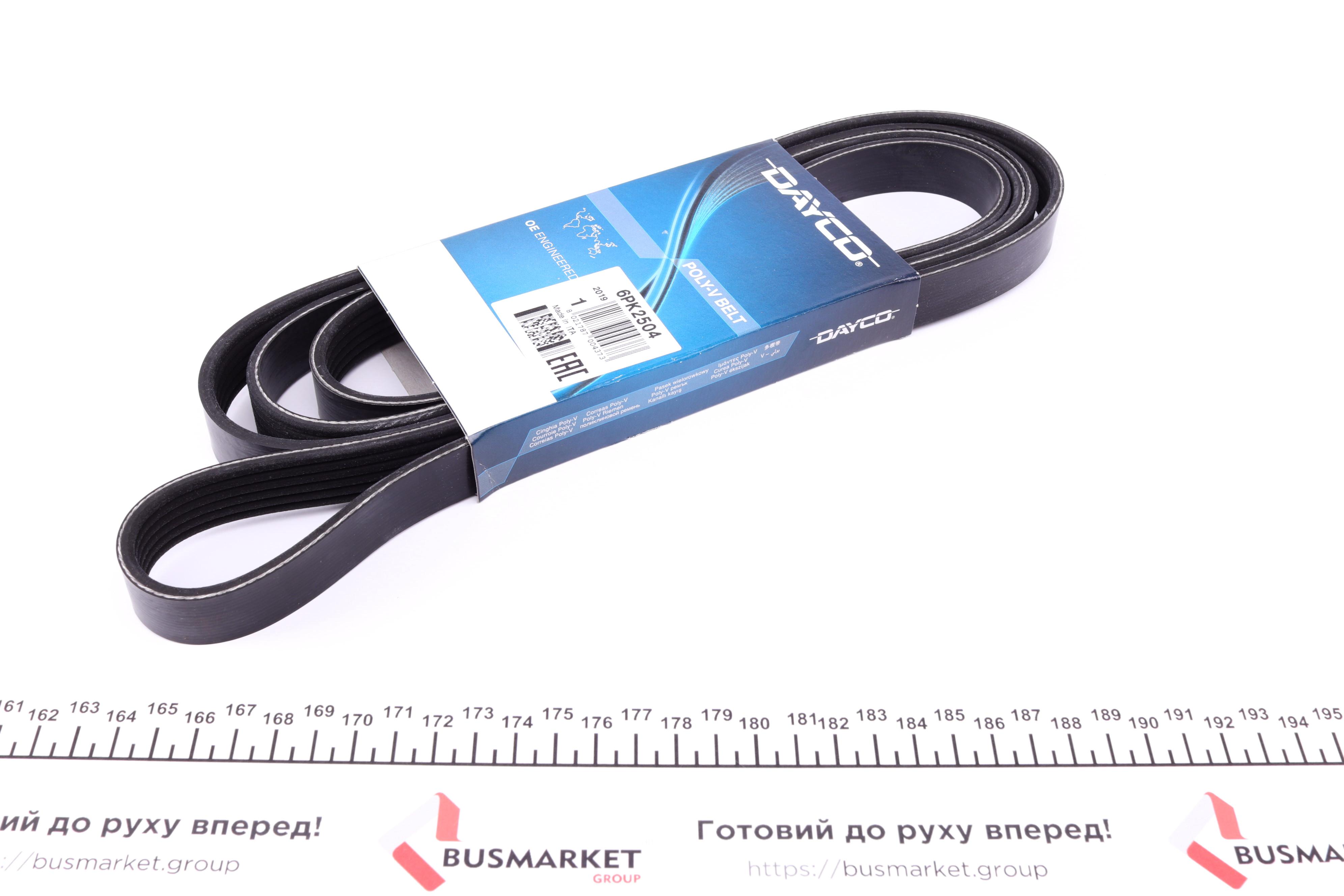 Ремінь генератора Audi A4-A6/Q5 2.7/3.0TDI 05-/Hyundai Santa Fe/Kia Sorento 2.0-2.2CRDi 09-