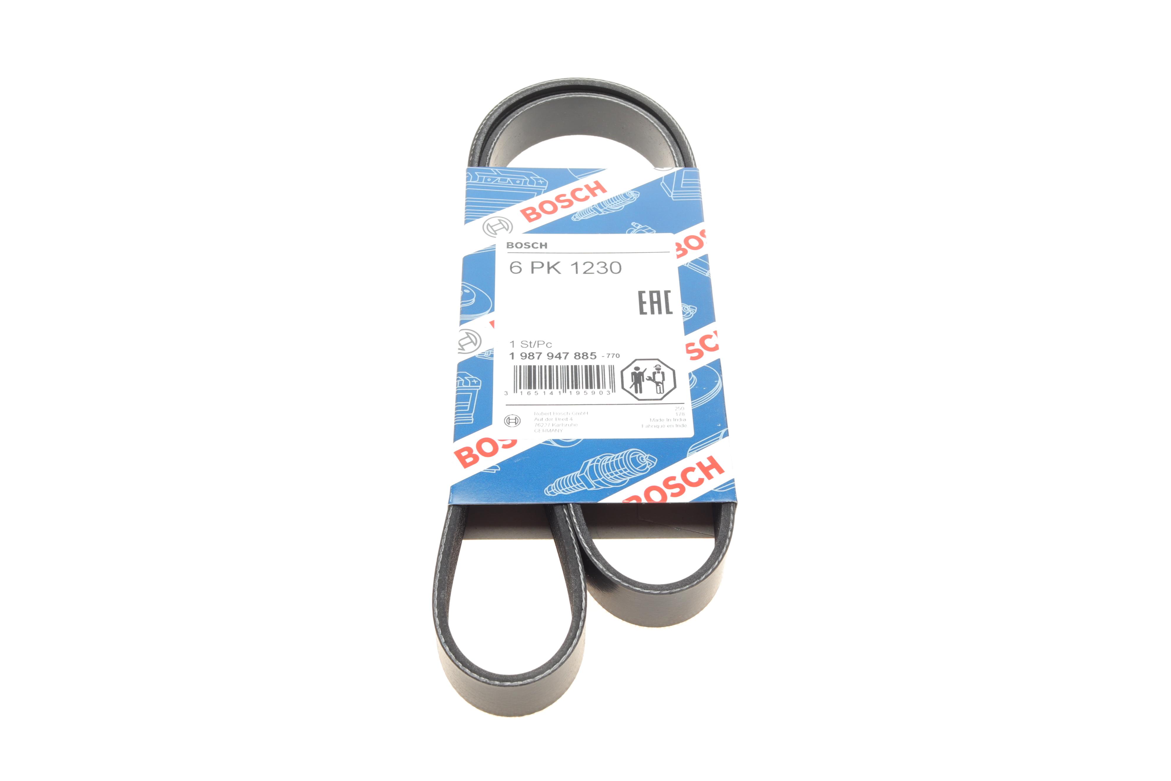 Ремінь генератора Citroen Jympy/Peugeot 3008/5008/Expert 2.0BlueHDi 16- (6PK1230)