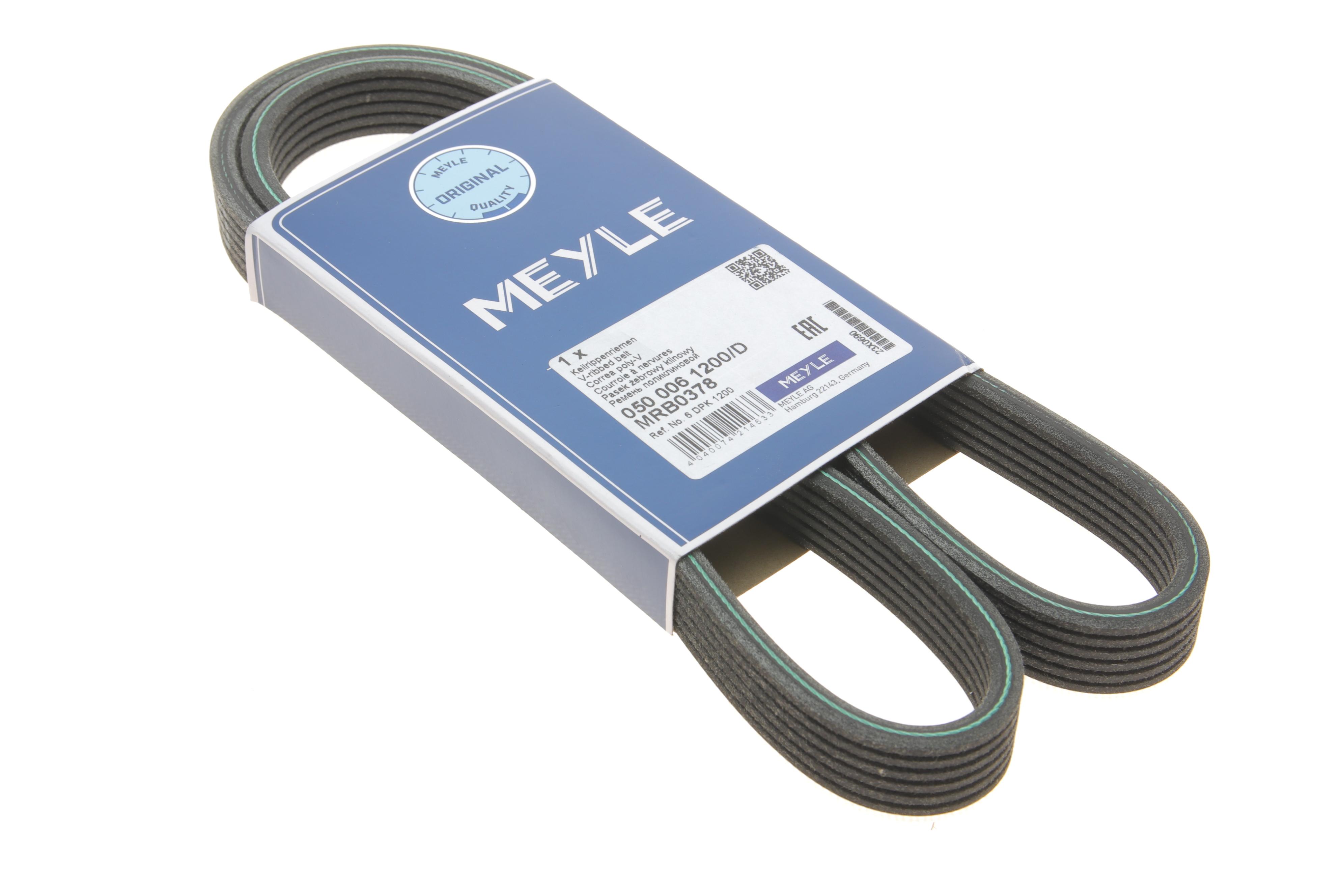 Ремінь генератора VW T5 1.9TDI/VW Caddy III 1.9/2.0TDI (+AC) (6PK1200)