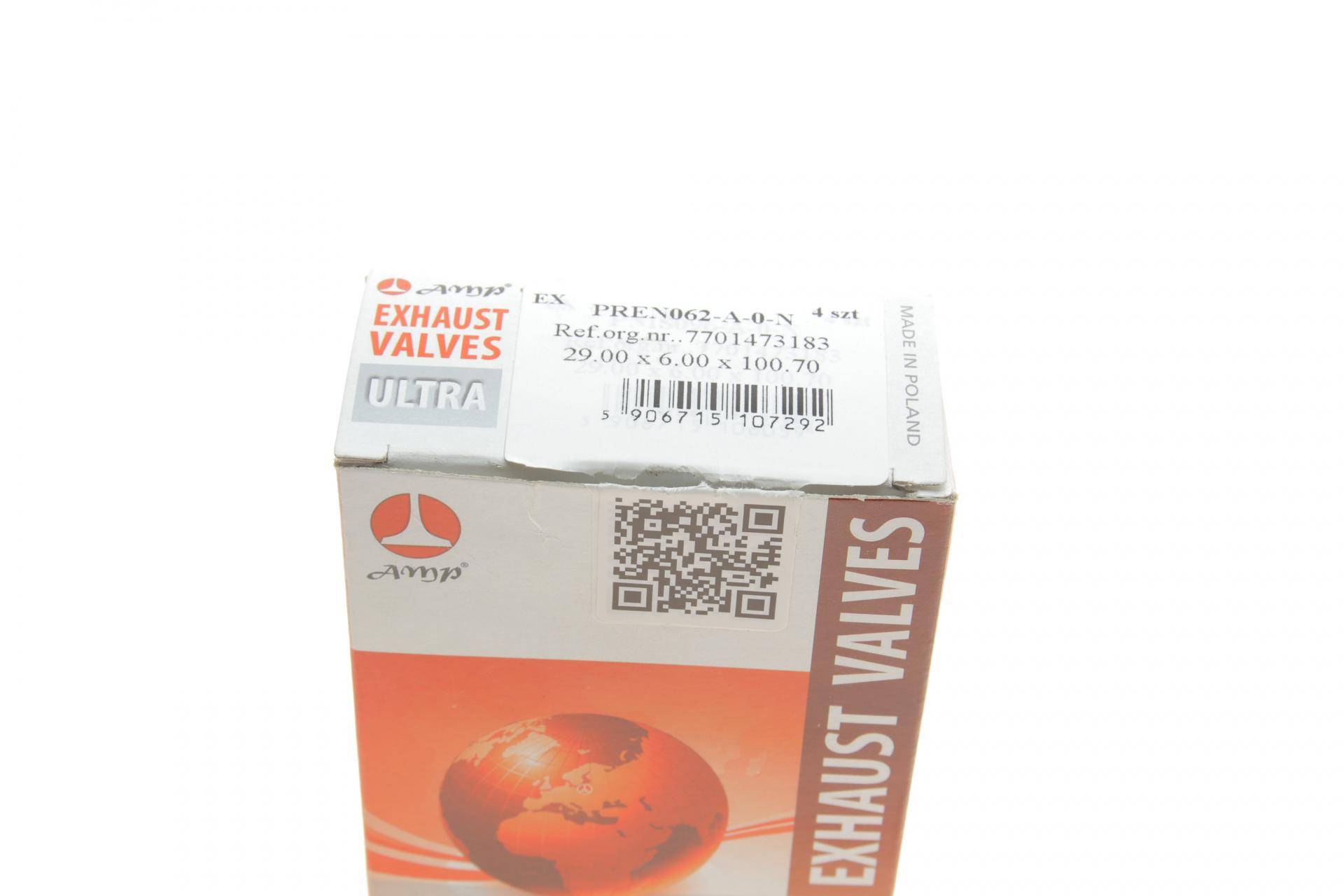 Клапан (випуск) Renault Kangoo 1.5dc (29x6x100.7) (азотований)