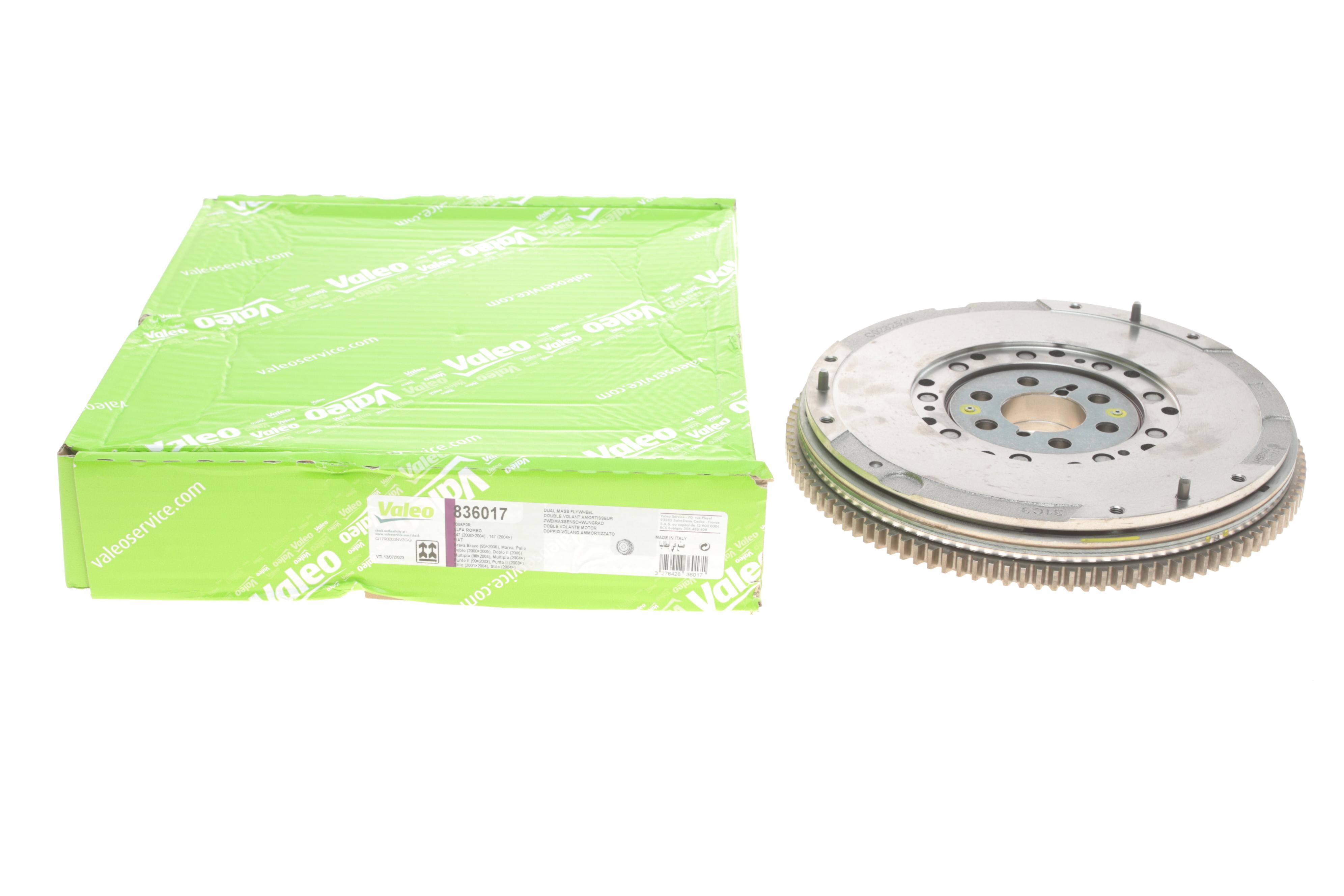 Демпфер зчеплення Fiat Doblo 1.9 JTD 01- (без виступу)