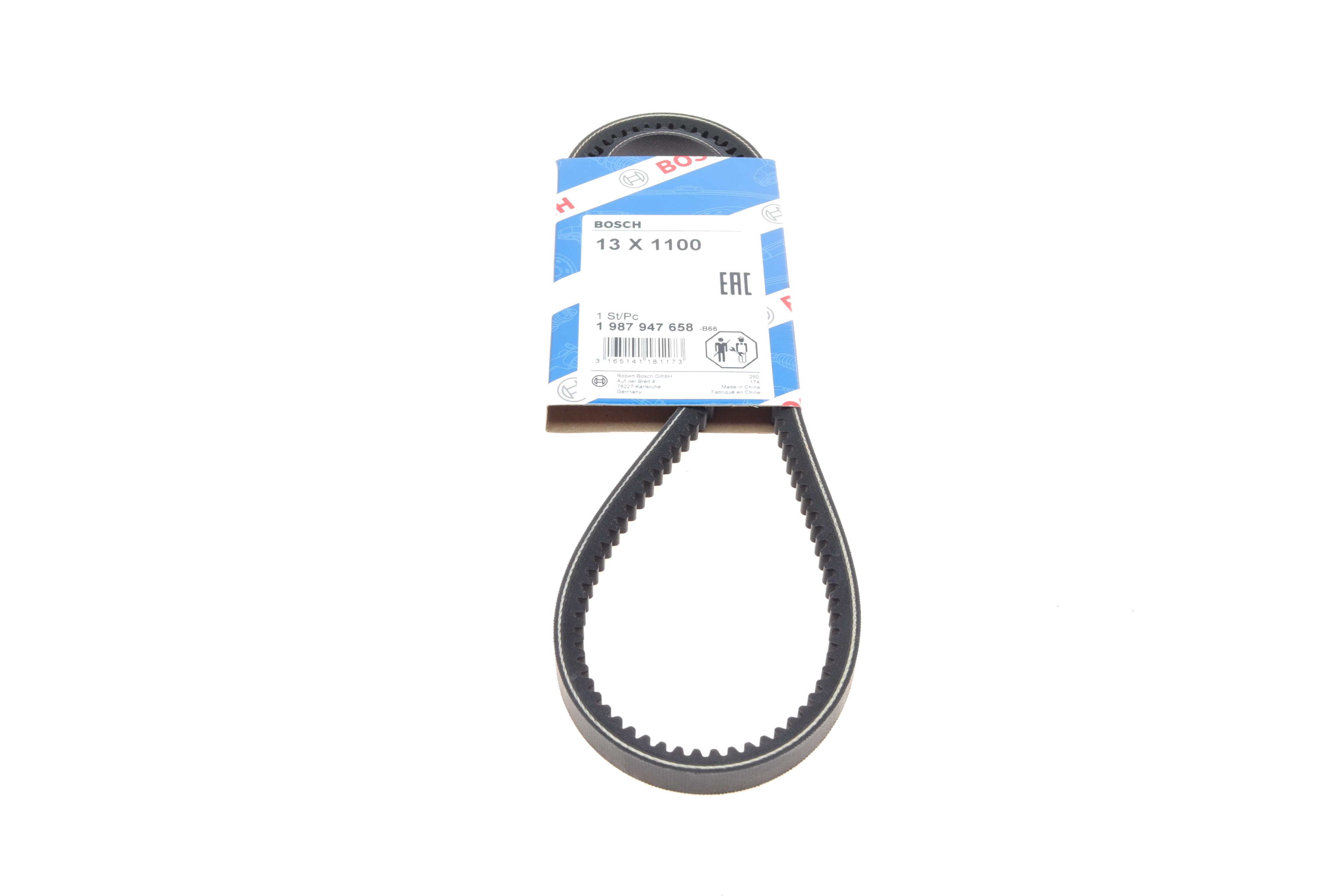 Ремінь генератора MB O305-307/Alfa Romeo/Ford/Etalon (13x1100)