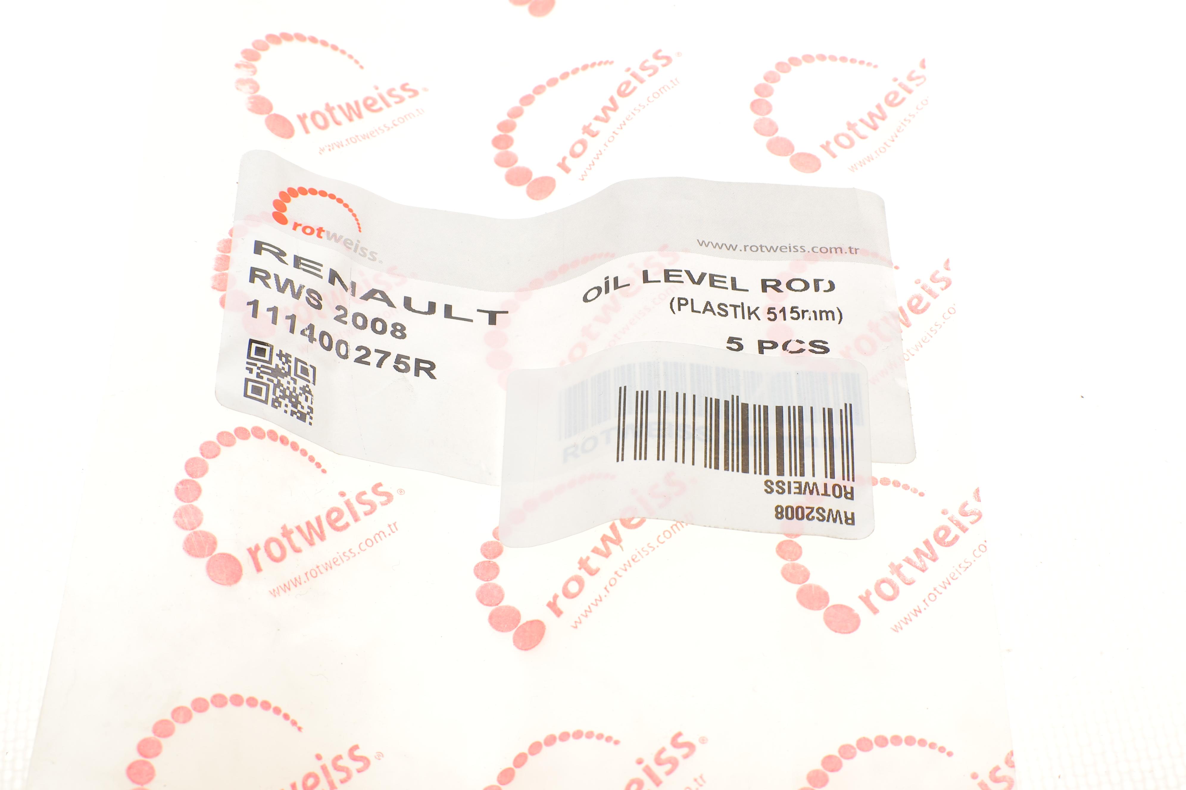 Щуп рівня оливи Renault Kangoo 08- (515mm) (пластик)