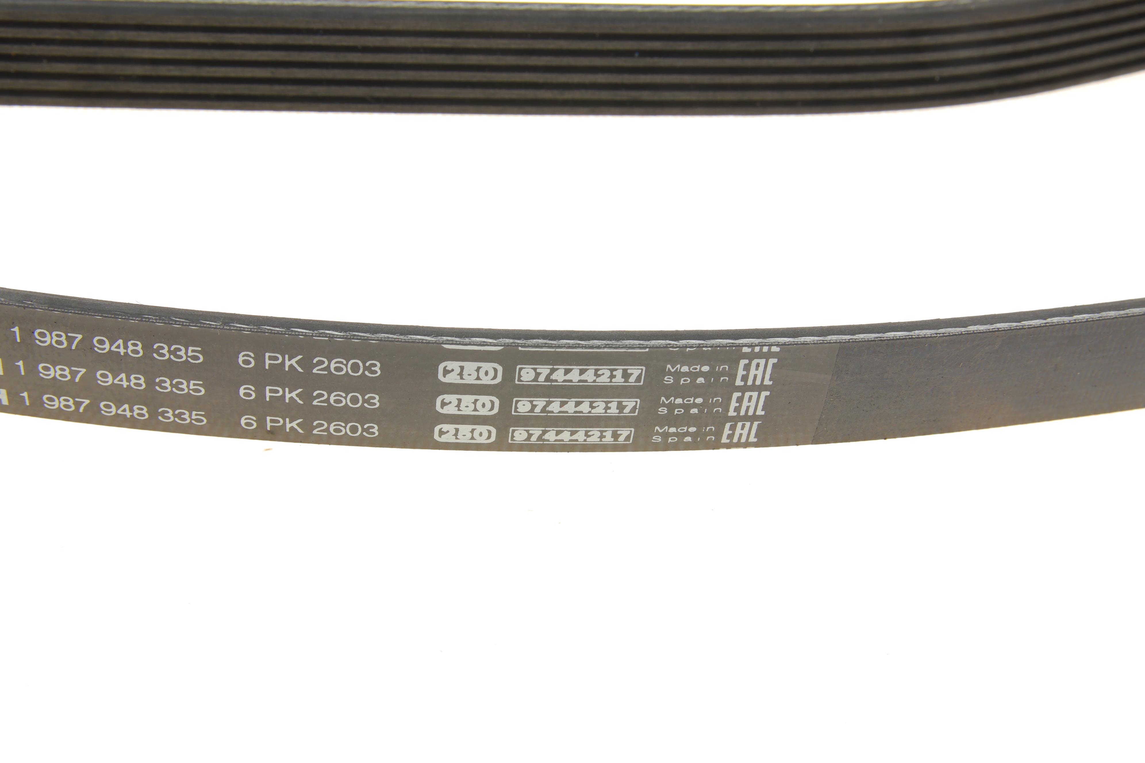 Ремінь генератора Jeep Grand Cherokee II 2.7 CRD 01-05 (6PK2603)