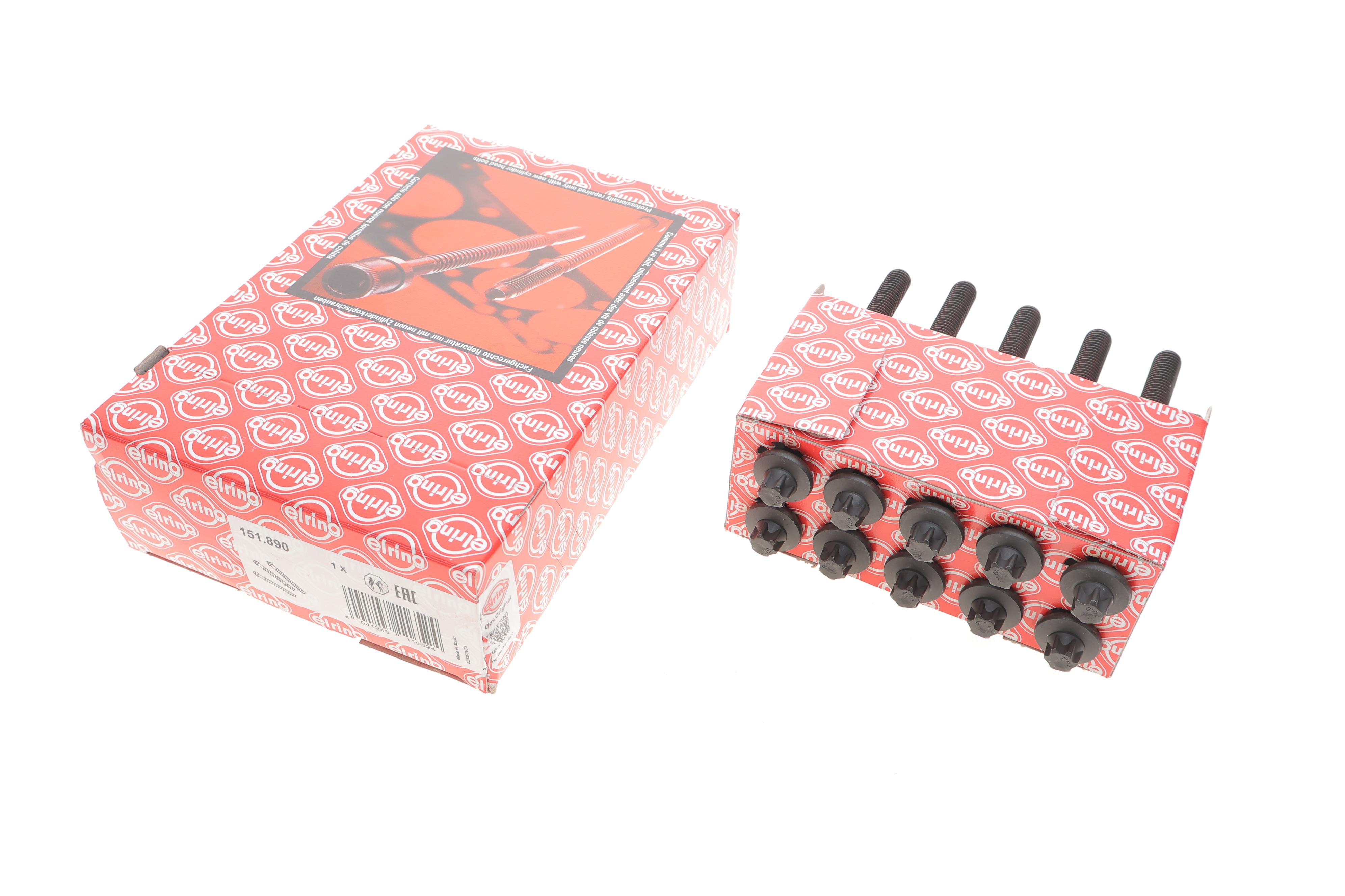 Болти головки (к-кт 10шт.) Renault Kangoo 1.6 16V 01- (M10x1.5x117)