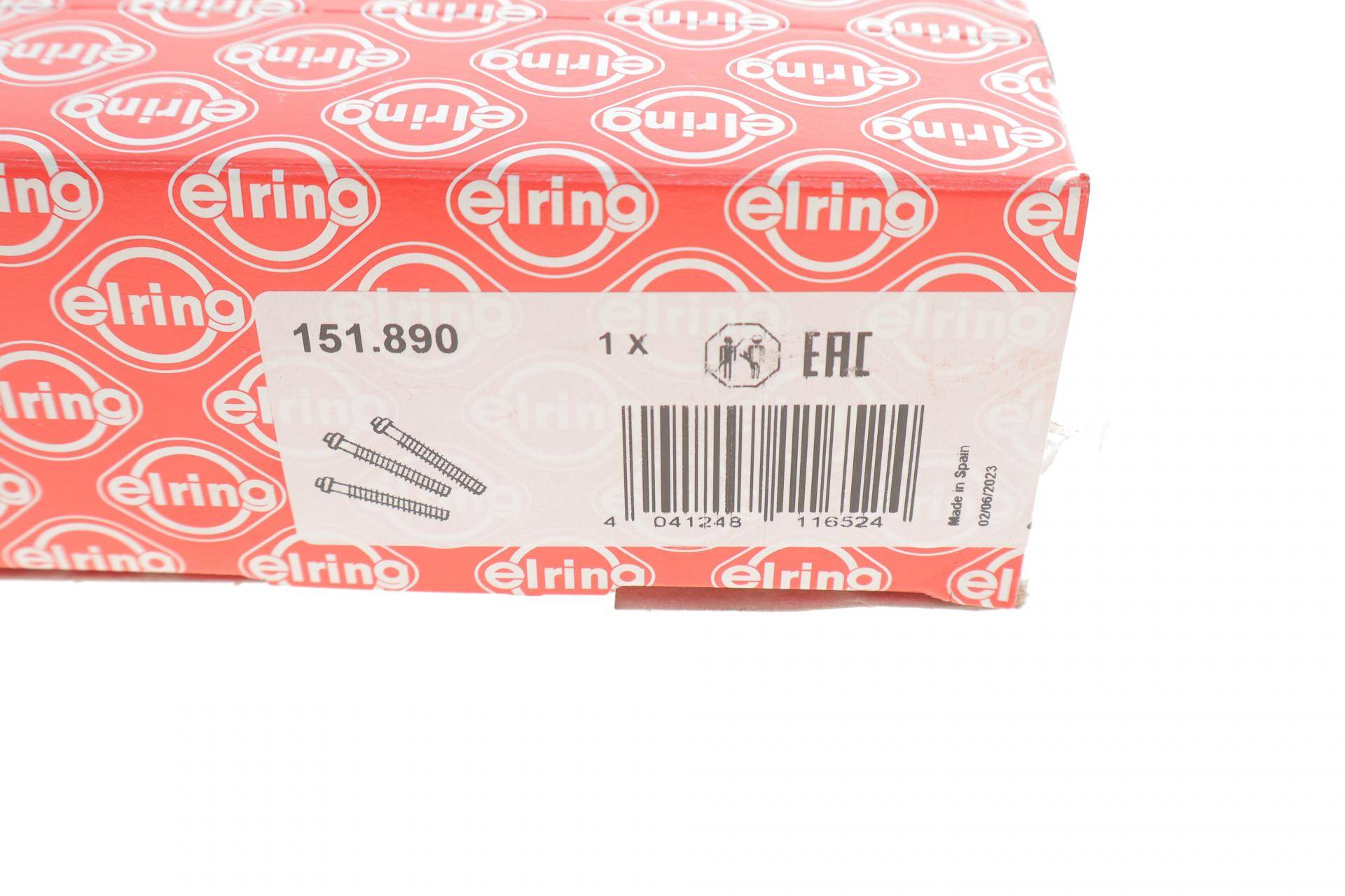 Болти головки (к-кт 10шт.) Renault Kangoo 1.6 16V 01- (M10x1.5x117)