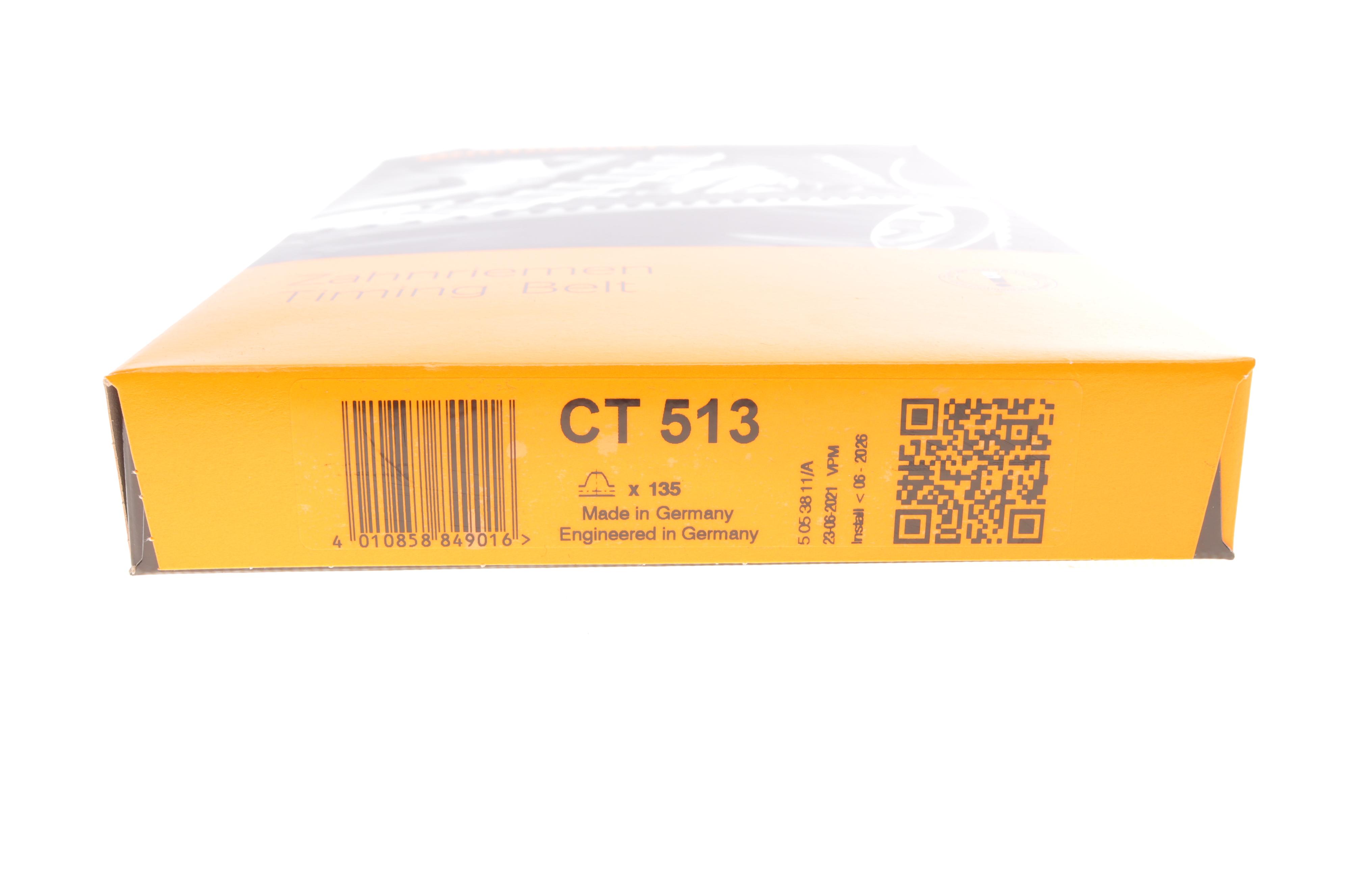 Ремінь ГРМ VW Golf I/II/VW Passat/Audi 80 1.5/1.6D/TD 76-93 (135x25.4)