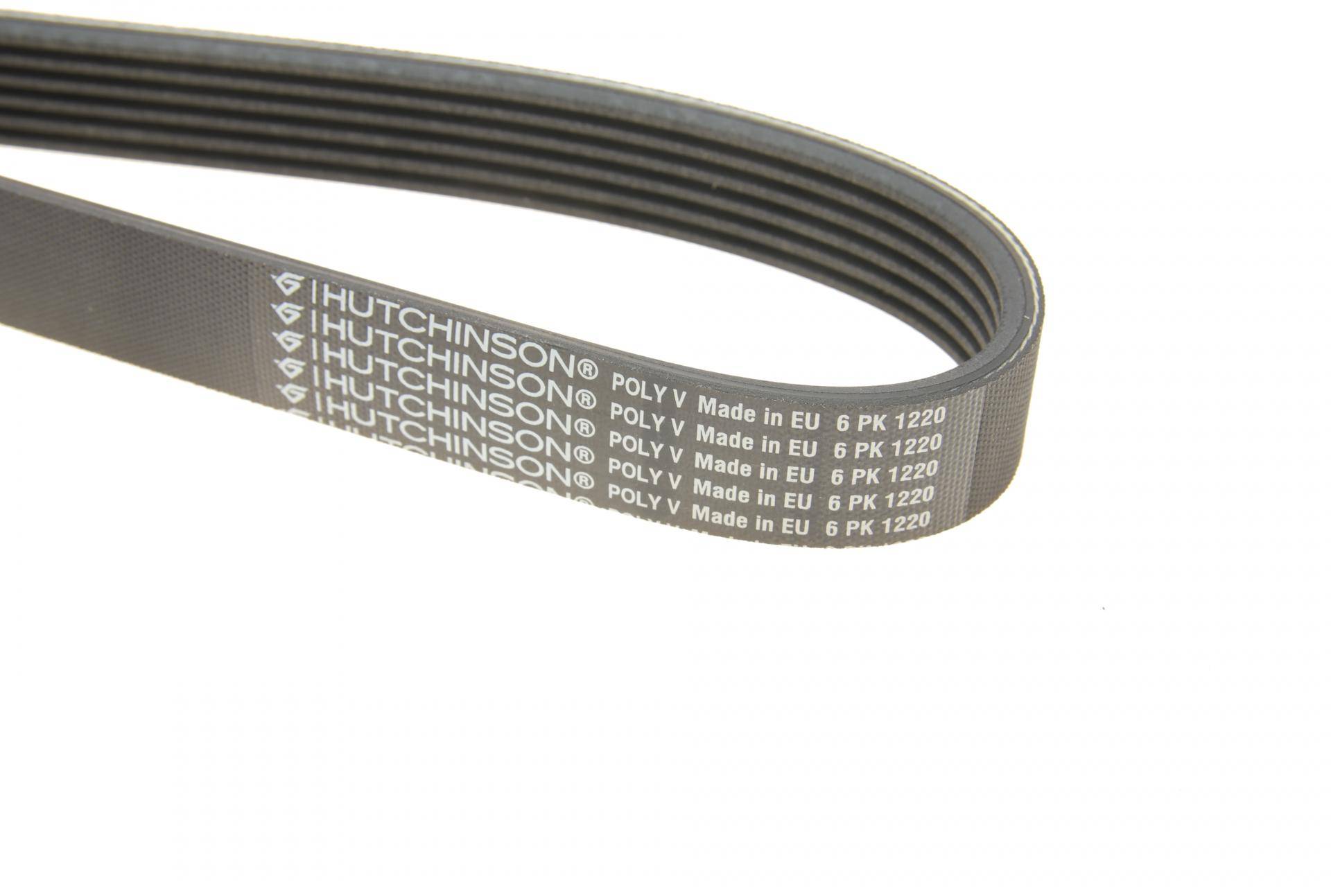Ремінь генератора Fiat Scudo 2.0 D Multijet/Citroen Jumpy/Peugeot Expert 2.0 HDi (6PK1220)