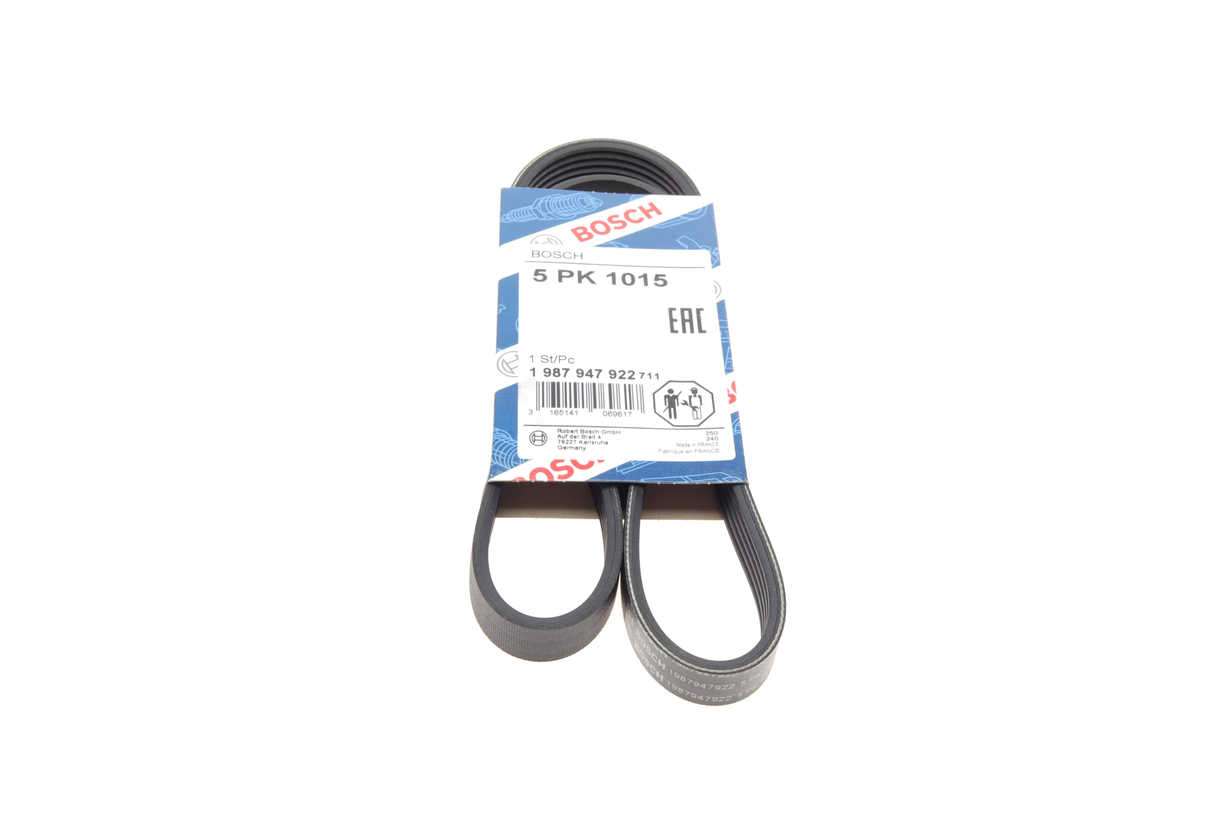 Ремінь генератора Daewoo Lanos 1.4/1.6i (5PK1015)