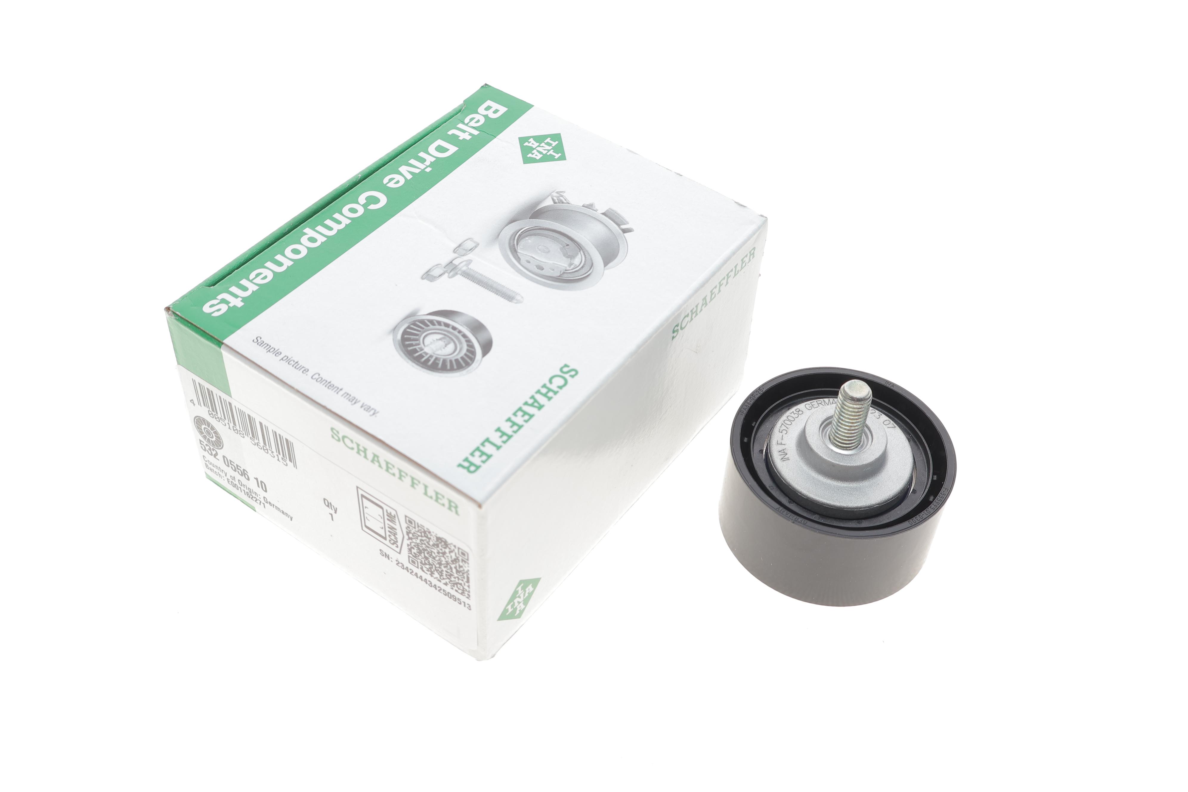 Ролик генератора BMW 5 (F10) 09- (паразитний) (55x28), N47/M47/N57/M57