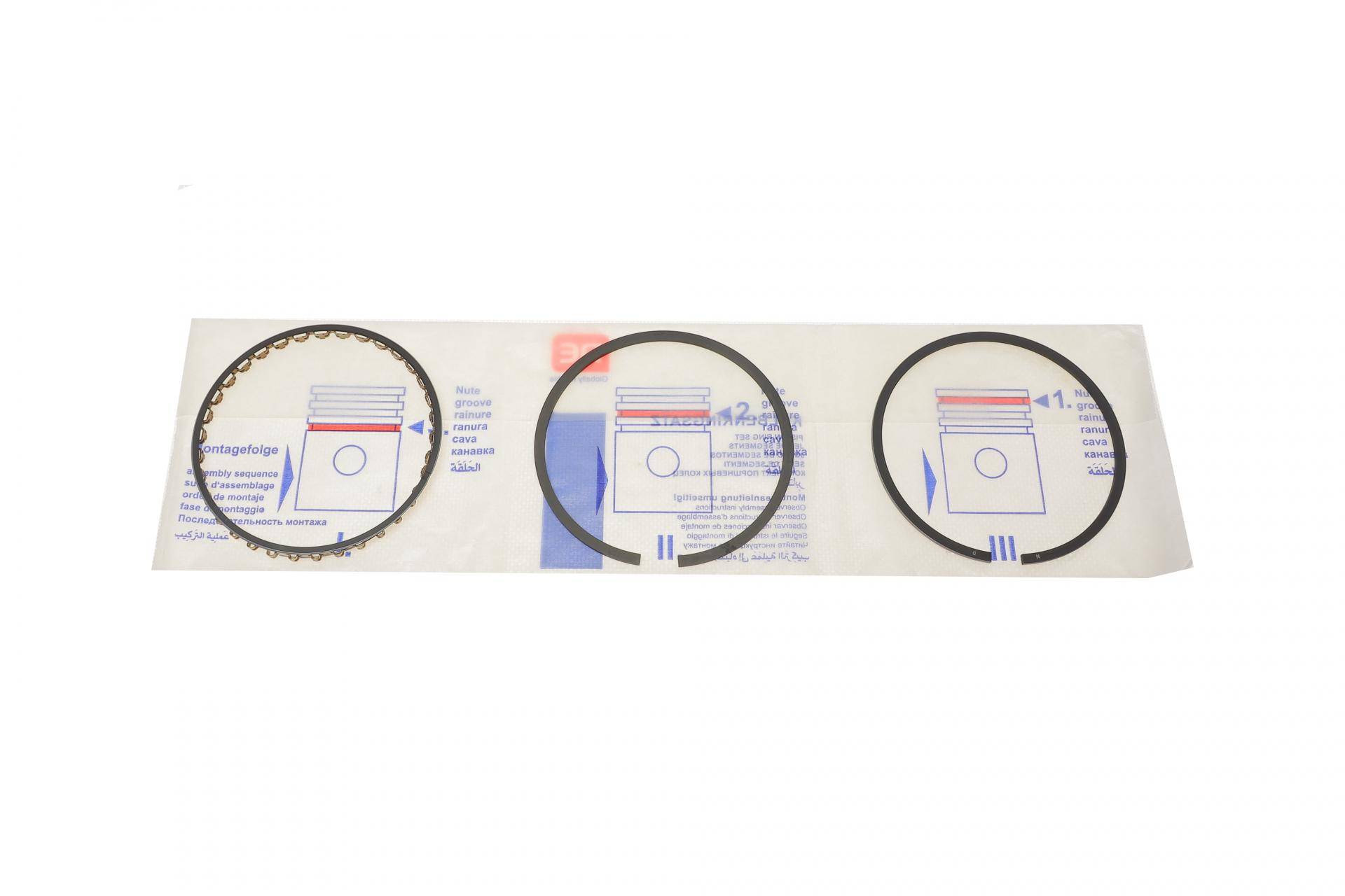 Кільця поршневі Ford Sierra/Transit 2.0i 85-92 (90.80mm/STD) (1.6-2.0-4.0) = 8921250000