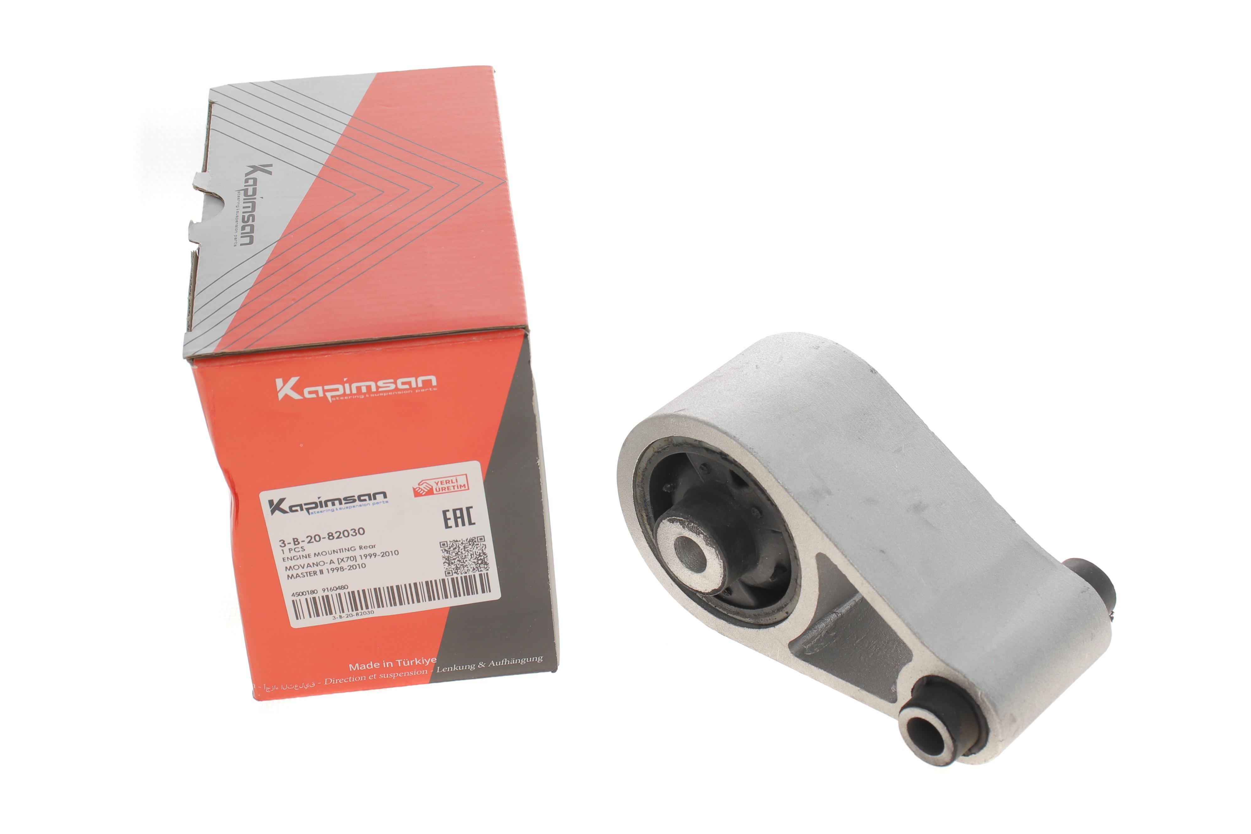 Подушка двигуна (задня) Renault Master/Opel Movano 01- (косточка)