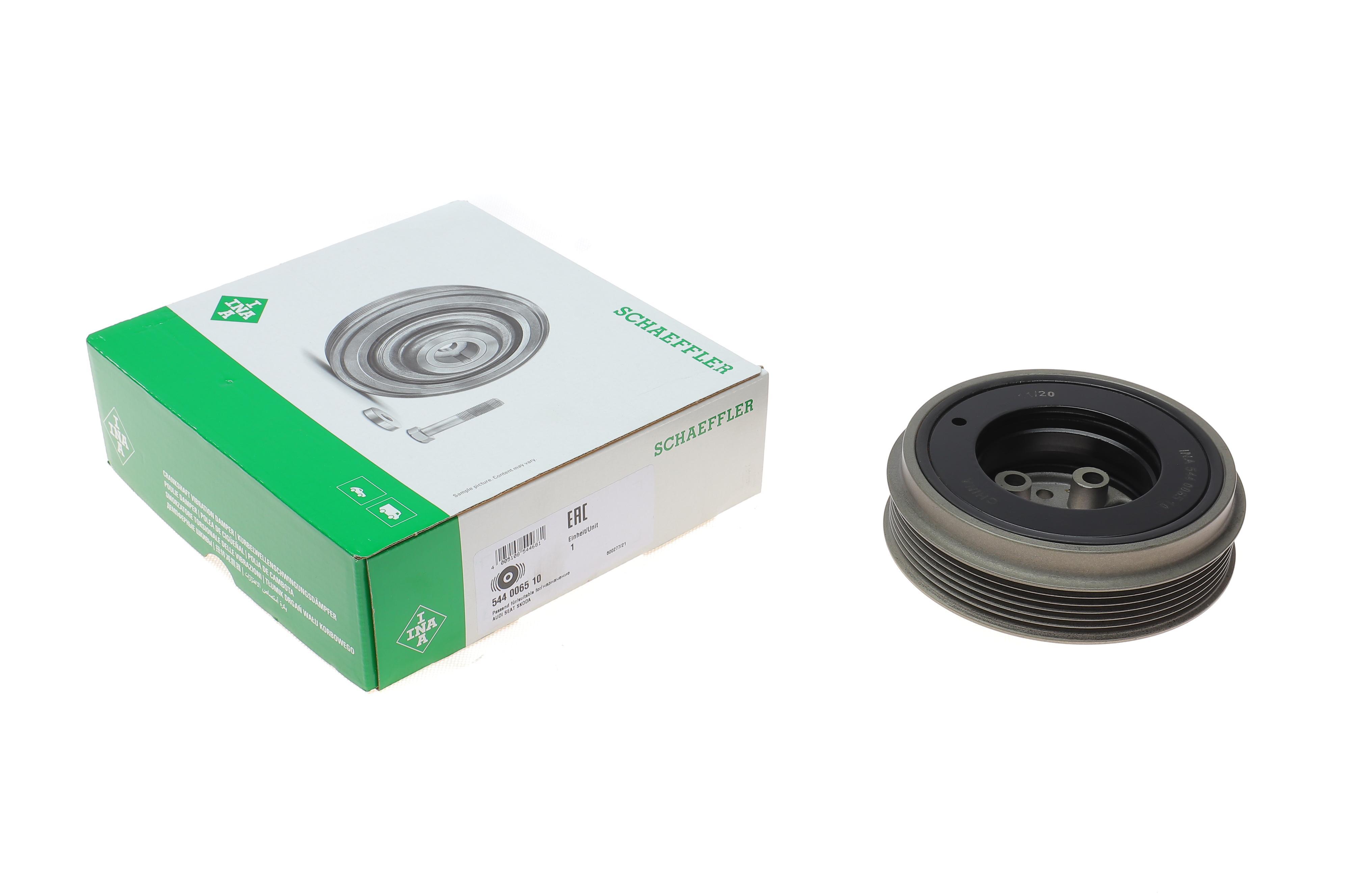 Шків колінвалу VW T5 1.9TDI 03-09, 63/77kw, AXC/AXB