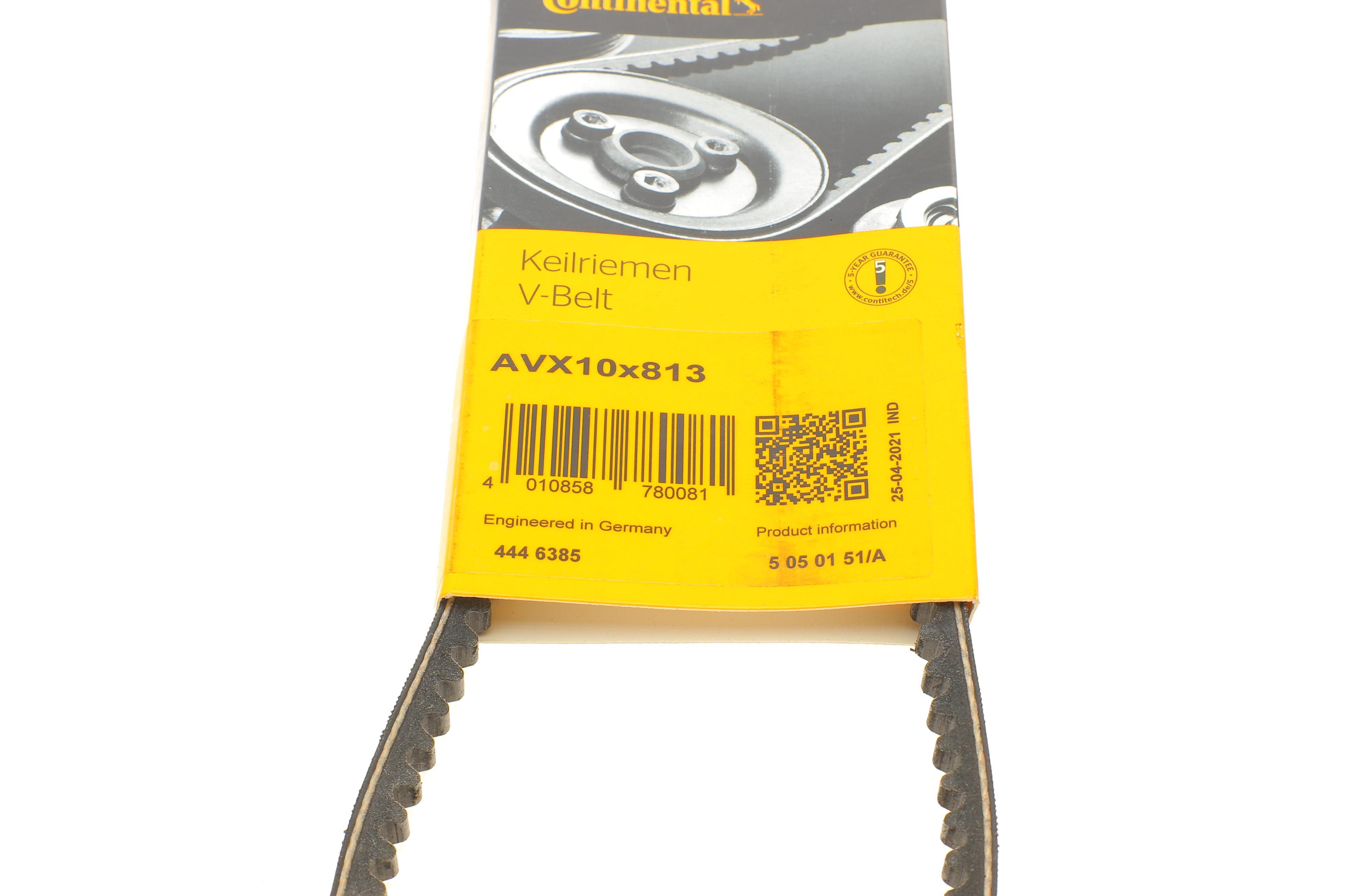 Ремінь генератора Opel Omega A/Vectra A 2.0-3.0 86-95/Ford Escort/Fiesta 1.0-1.3 76-95