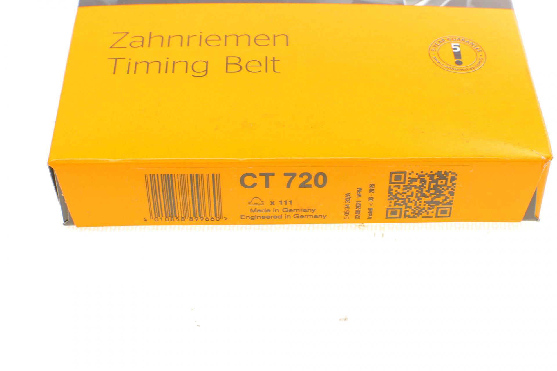 Ремінь ГРМ Opel Ascona C/Kadett E 1.6-2.0 86-94 (111x20)