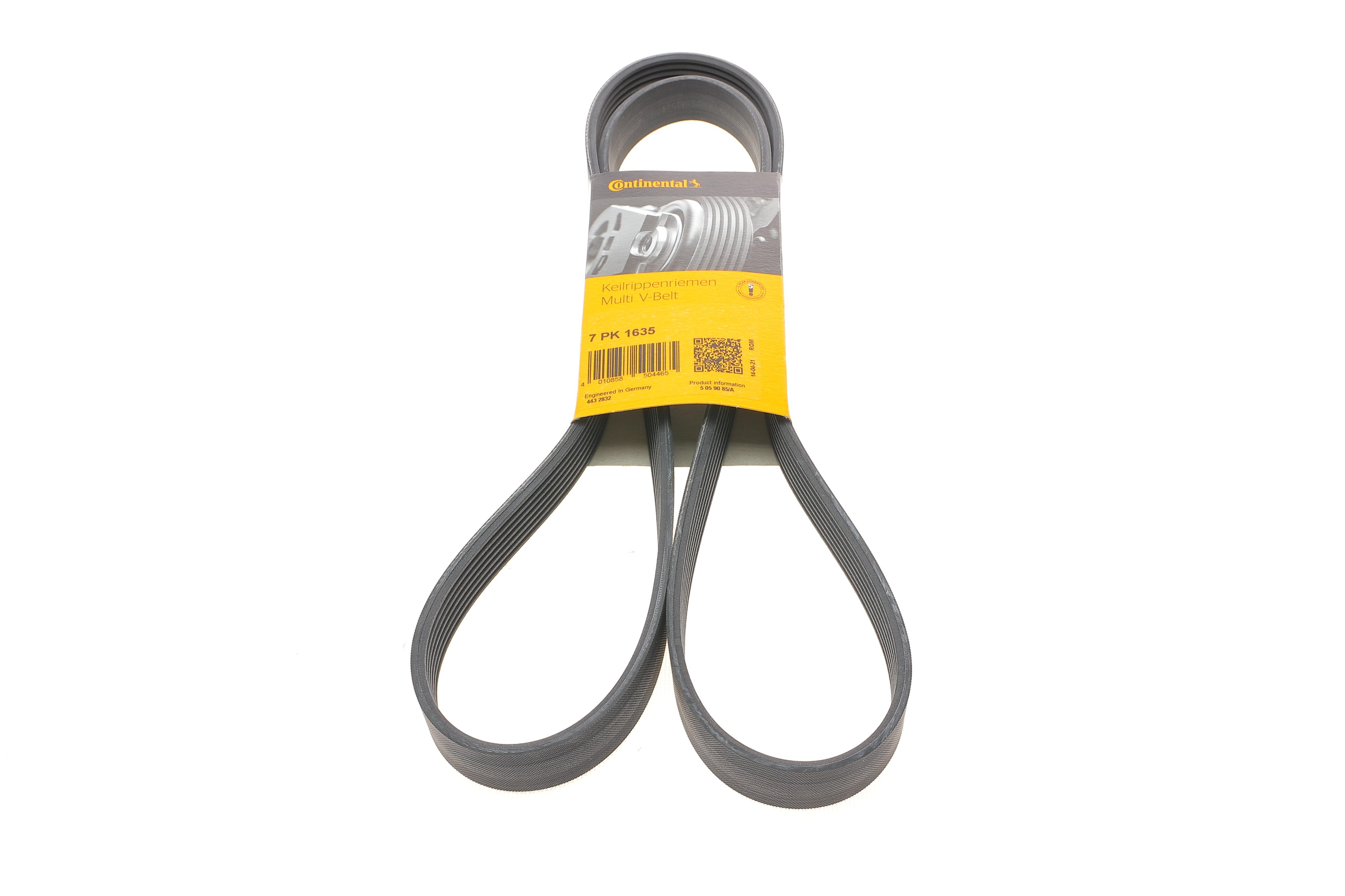 Ремінь генератора BMW 5 (E39/F10)/7 (E38) 3.5i/4.0i 96-03 (7PK1635)