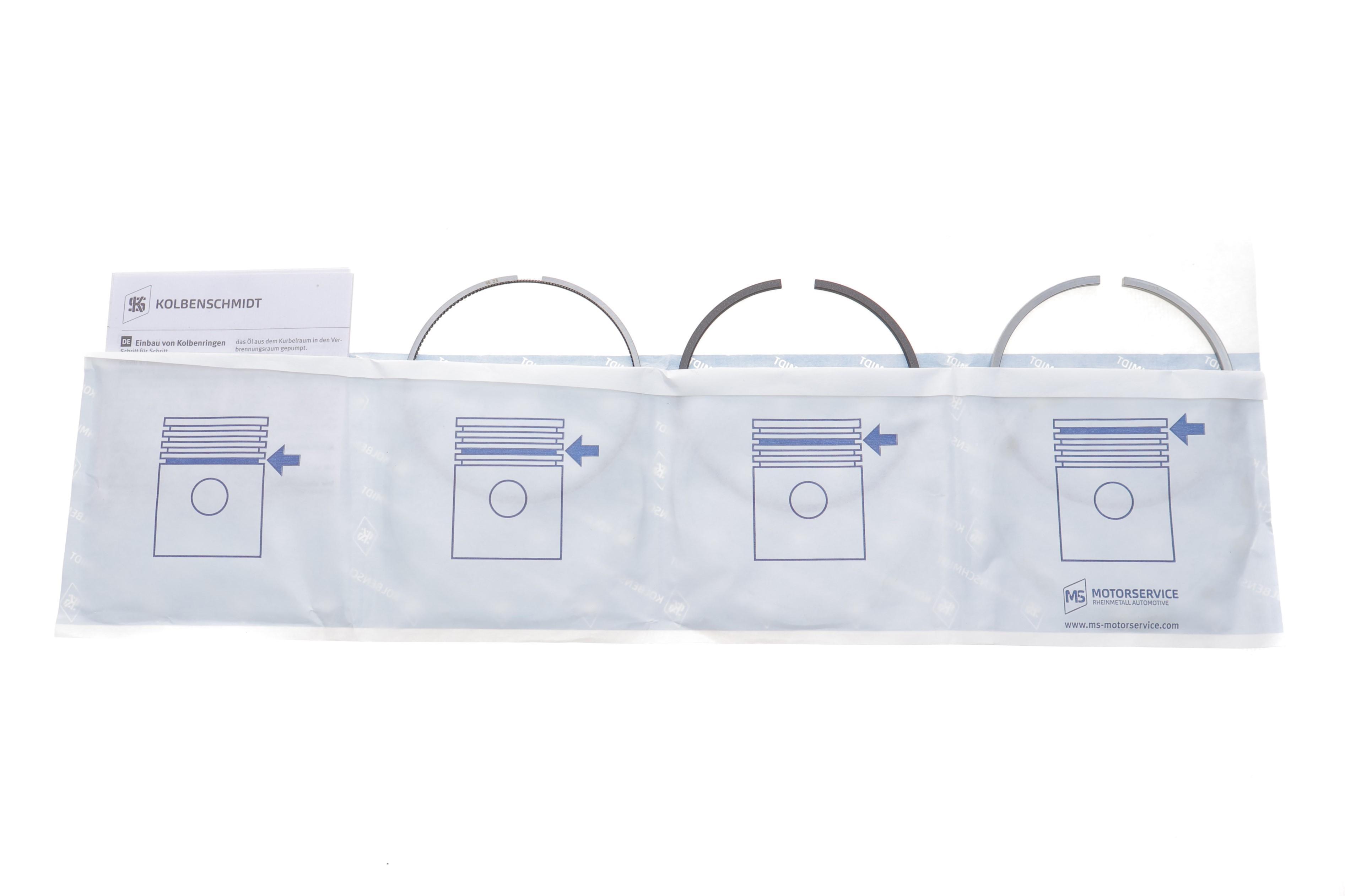 Кільця поршневі Renault Trafic 2.0dCi 06- (84.00mm/STD) (2.5-2-2)