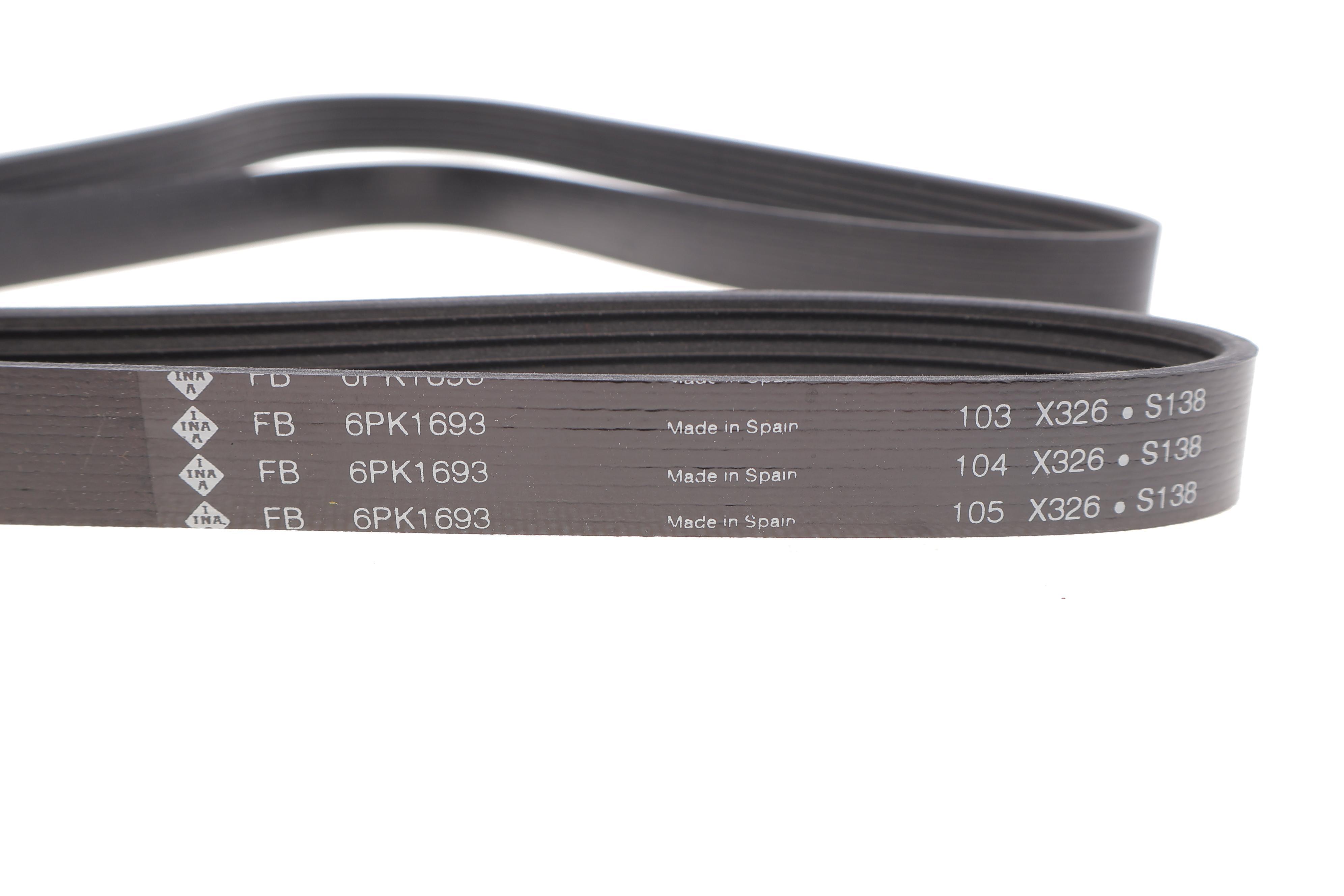 Ремінь генератора VW T4 2.5TDI, 95-03, -AC/Caddy III 1.2TSI, 10-15, -AC