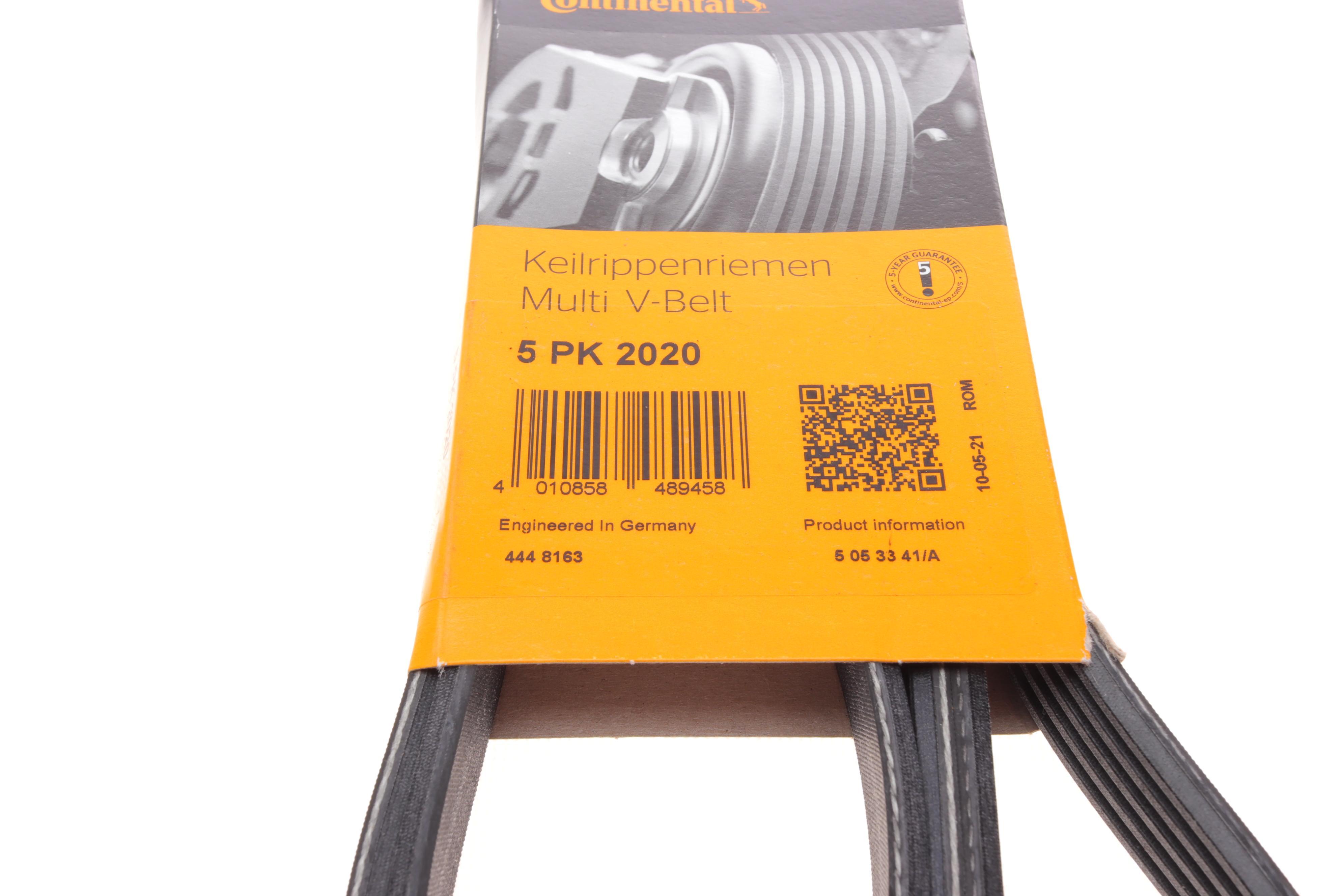 Ремінь генератора Opel Omega B 2.5DTI 01-03/Land Rover Range Rover 3.0D 02-12 (5PK2020)