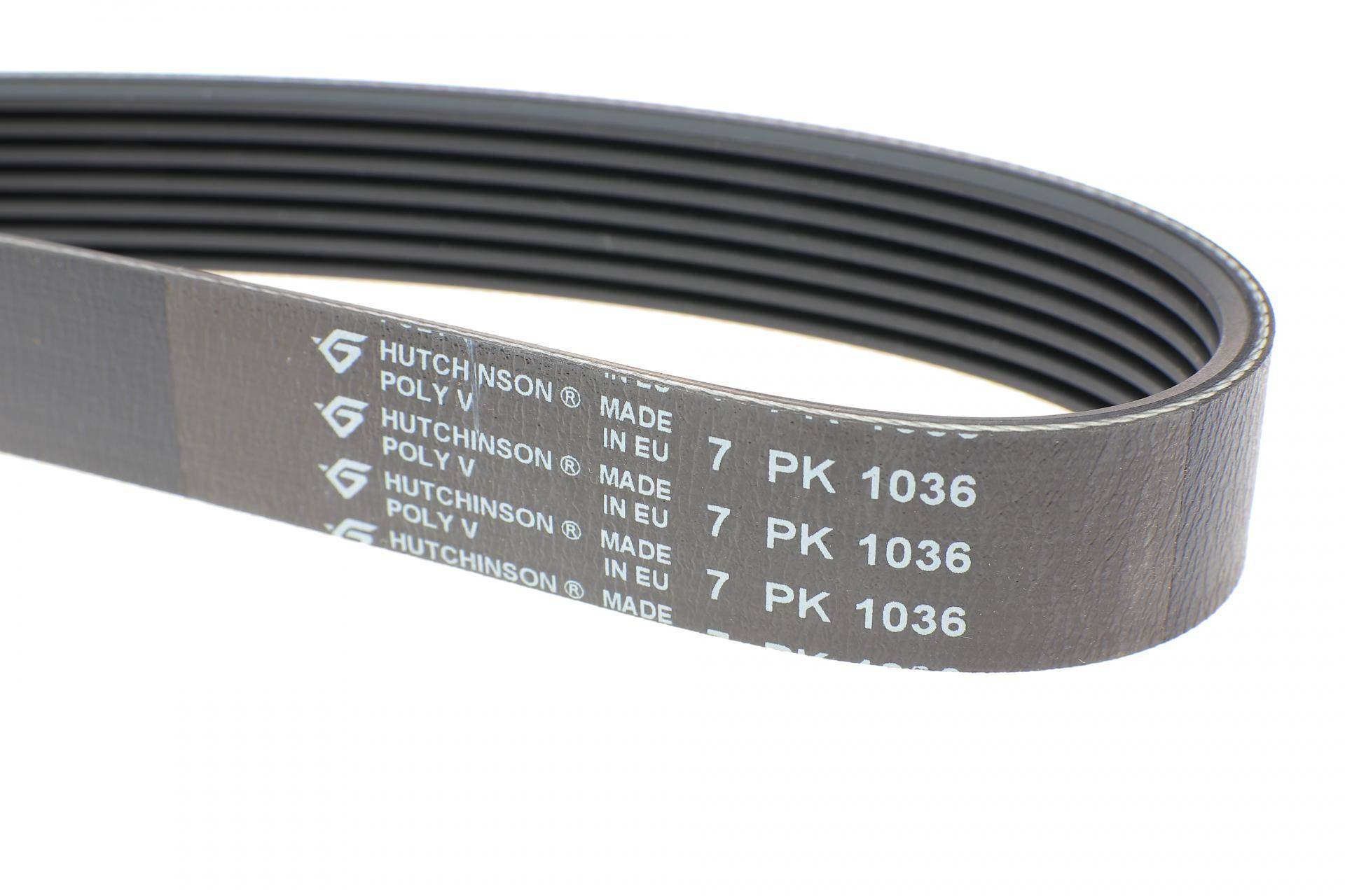 Ремінь генератора Renault Clio III 1.2/BMW 750i/850Ci (7PK1036)