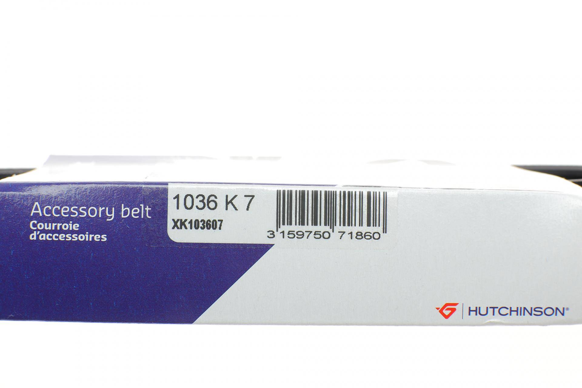 Ремінь генератора Renault Clio III 1.2/BMW 750i/850Ci (7PK1036)