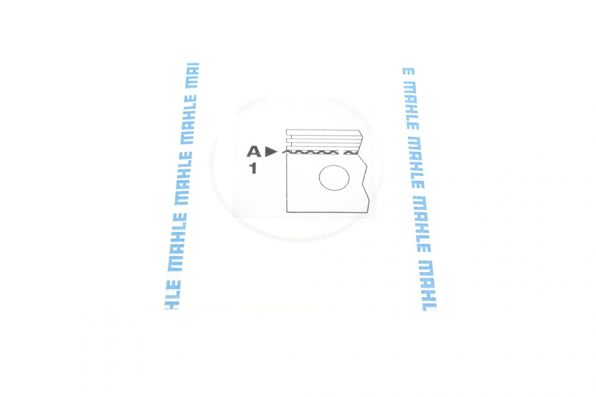 Кільця поршневі Skoda Fabia 1.2 01-14/VW Golf IV 1.6 00-06 (76.51mm/STD) (1.2-1.5-2.5)