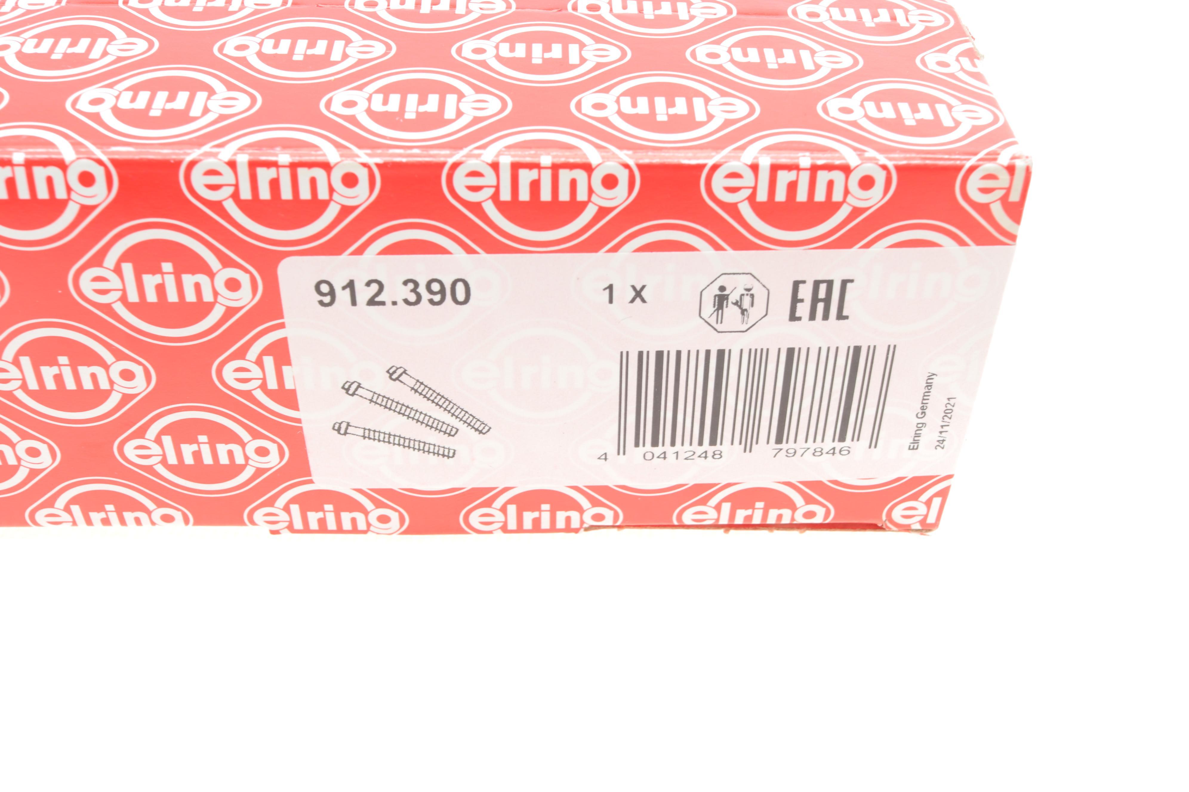 Болти головки (к-кт 10шт.) Hyundai Tucson/Santa Fe/Kia Cee'd/Cerato1.5D/2.0D 01- (M12x184mm)