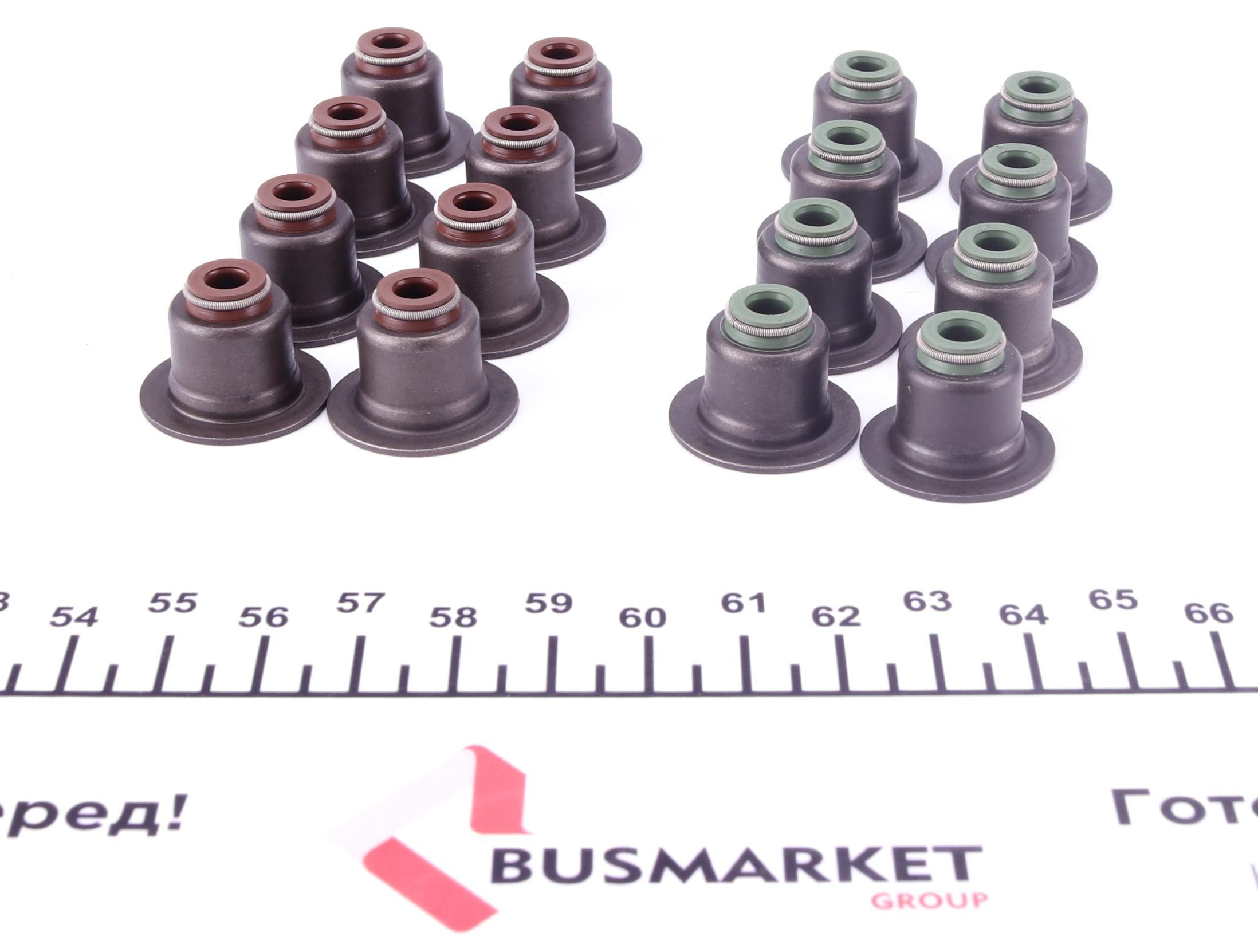 Сальник клапана (впуск/випуск) Ford Focus/Mondeo 1.4i-1.6Ti 98- (6x10.8x23x16.2) (к-кт)