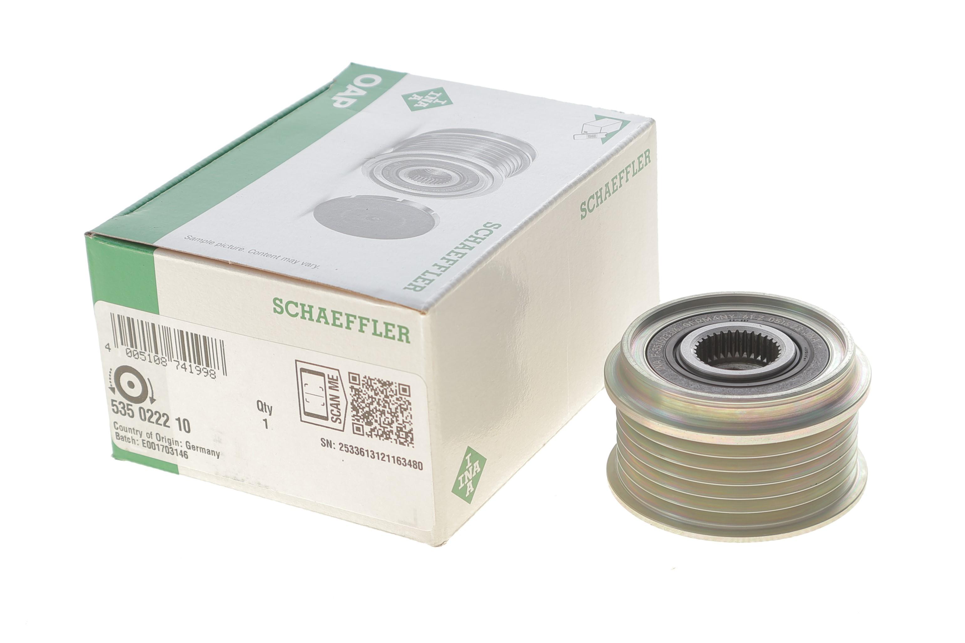 Шків генератора VW Caddy IV 2.0TDI 15-/Crafter 2.0TDI 11-16, 6PK