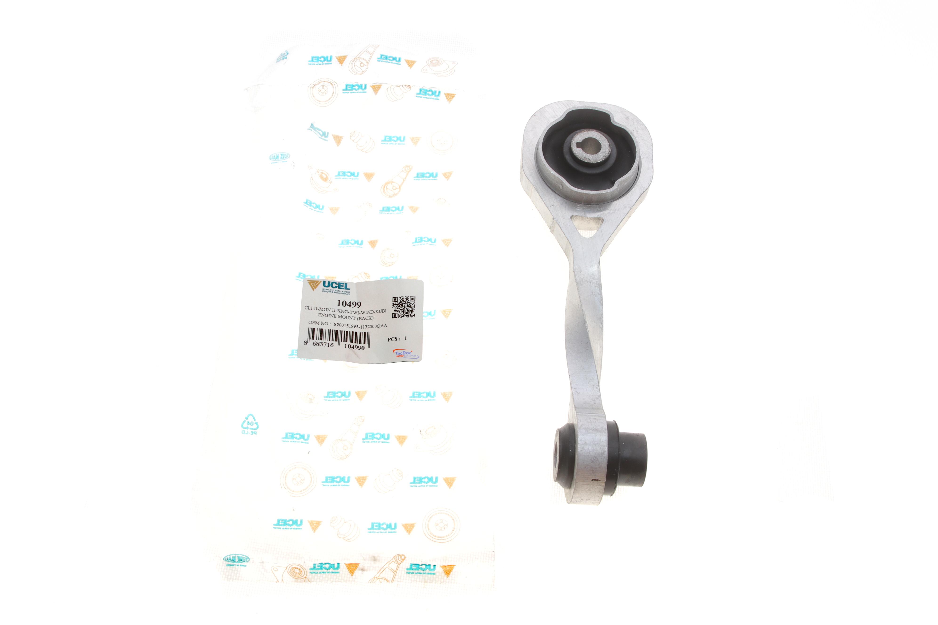 Подушка двигуна (задня) Renault Kangoo 1.5dCi/1.6 (косточка)