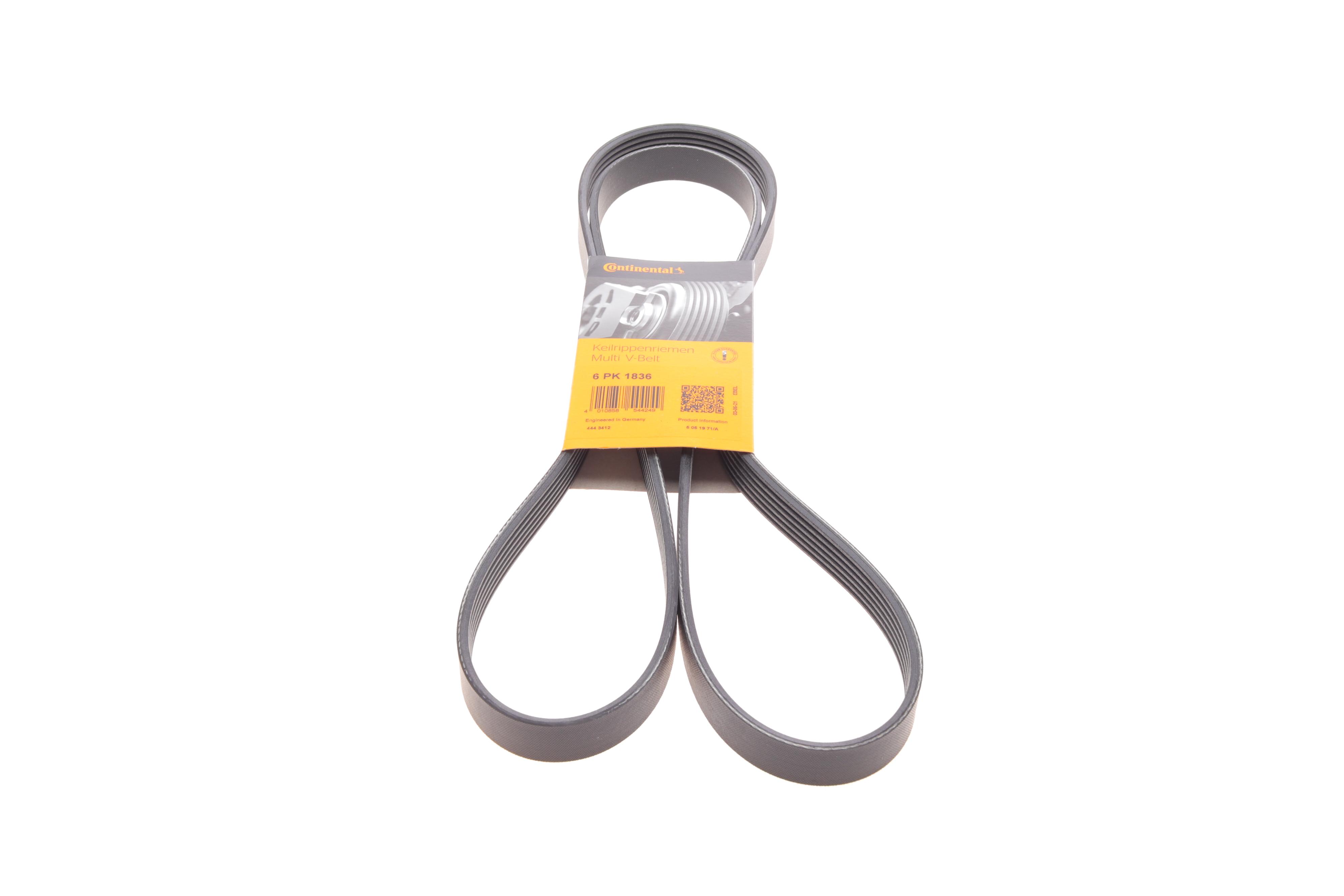 Ремінь генератора Renault Master 2.2/2.5 dCi 00- (6PK1836)