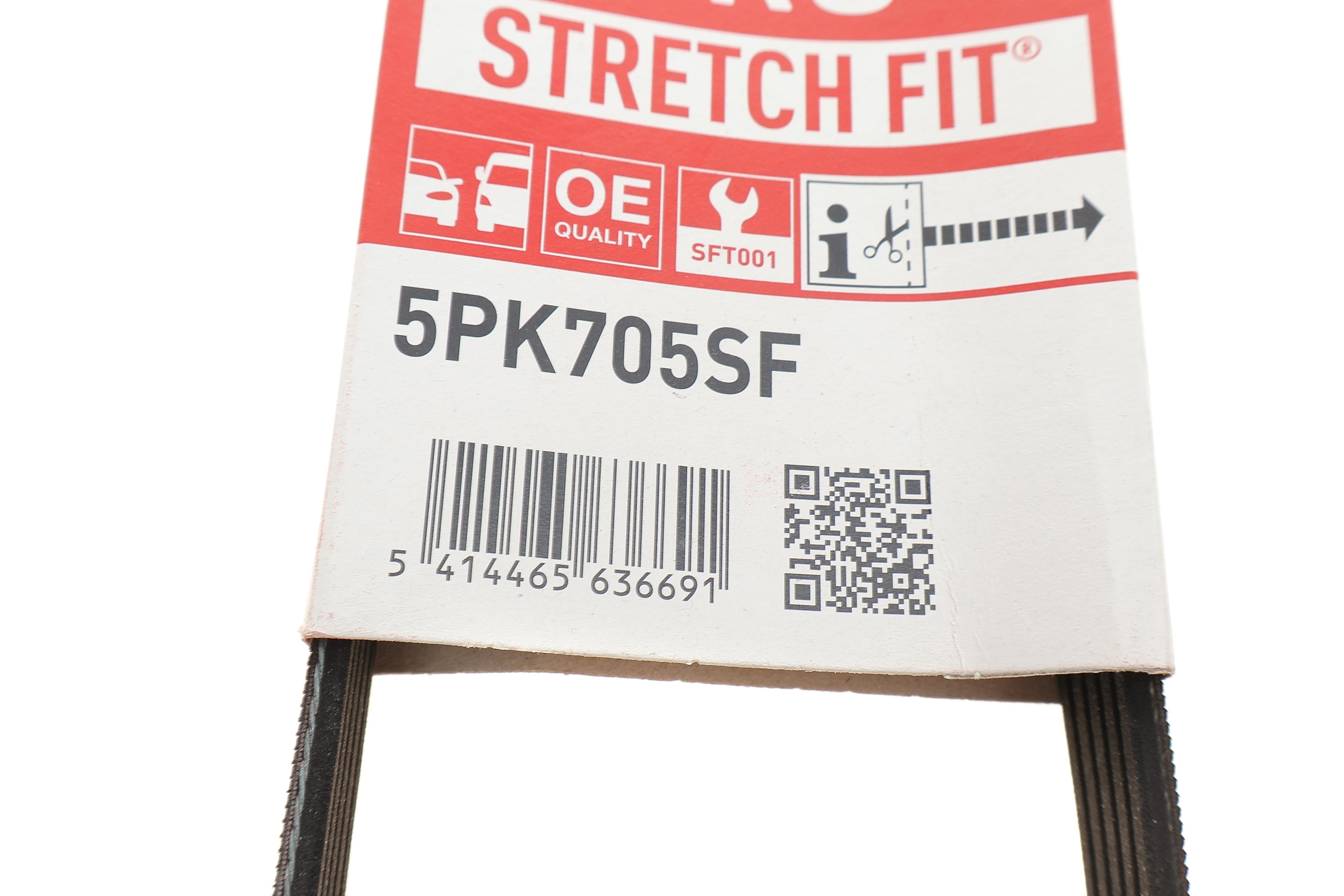 Ремінь генератора Ford C-Max/ Focus II-III/Volvo C30/S40 II/V50 1.8-2.0 03-