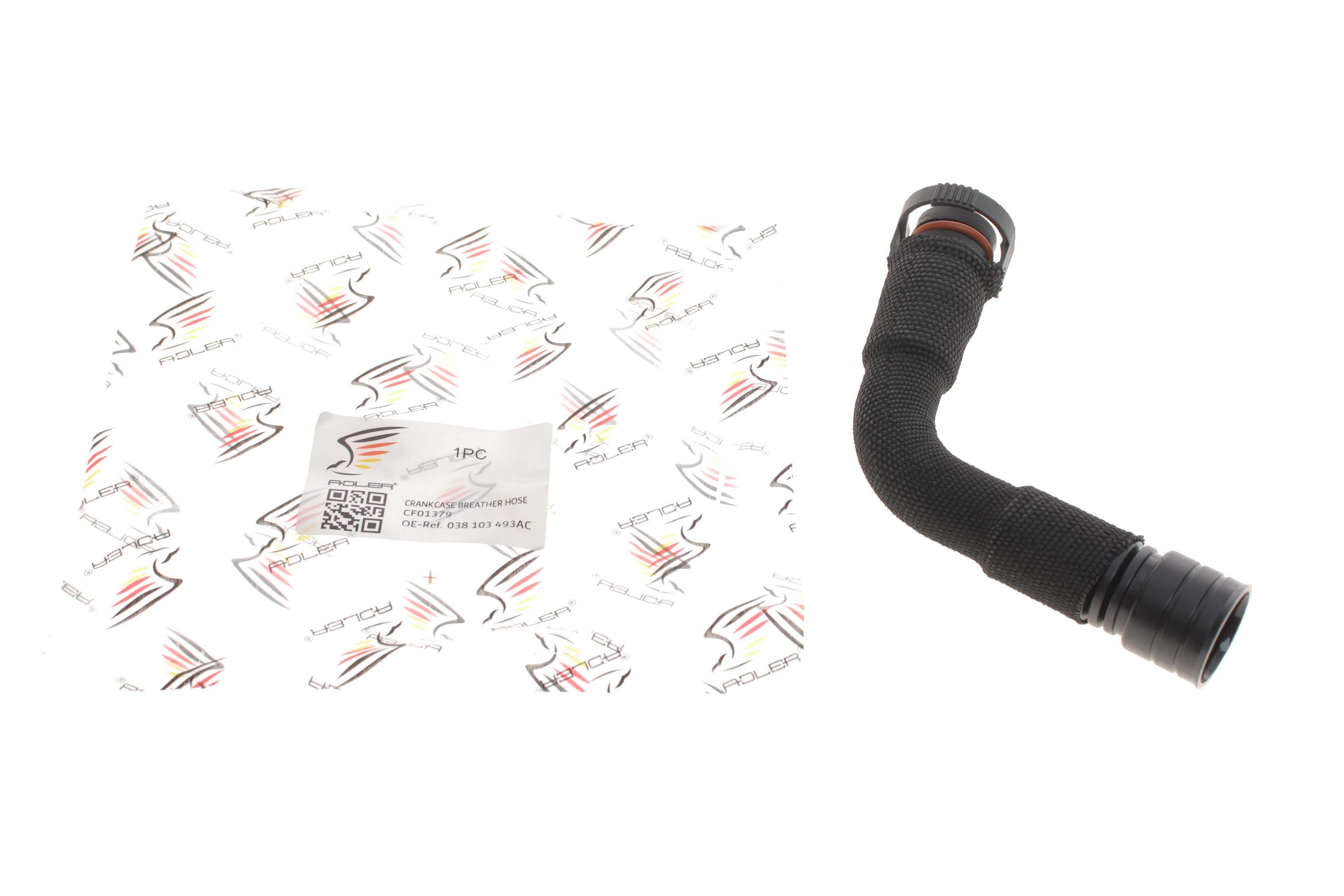 Патрубок вентиляції картера Skoda Fabia/VW Caddy III 1.9TDI 04-10