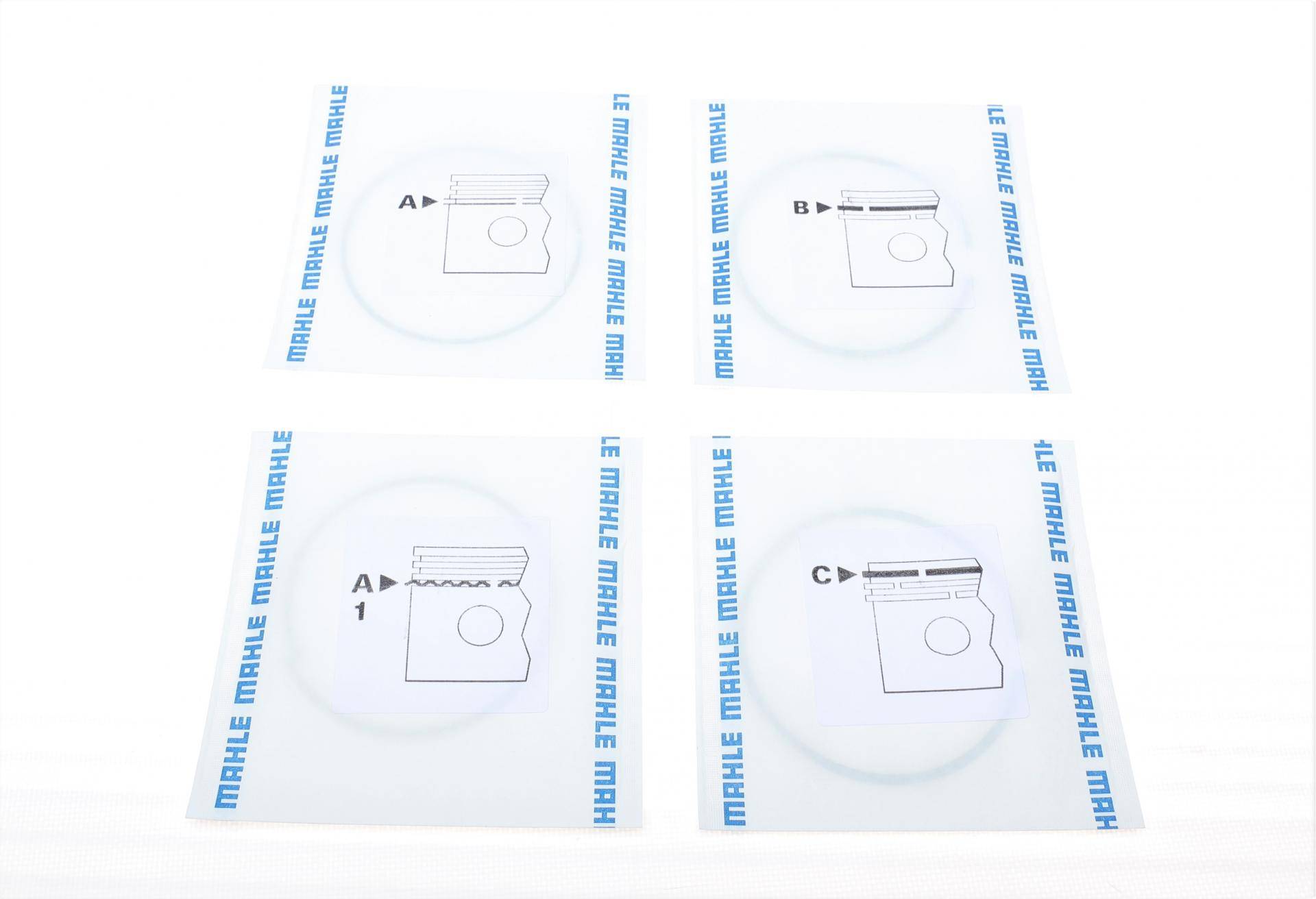 Кільця поршневі VW Golf/Passat/Bora 1.6i (74kW) 98-05 (81.01mm/STD) (1.2-1.5-2)