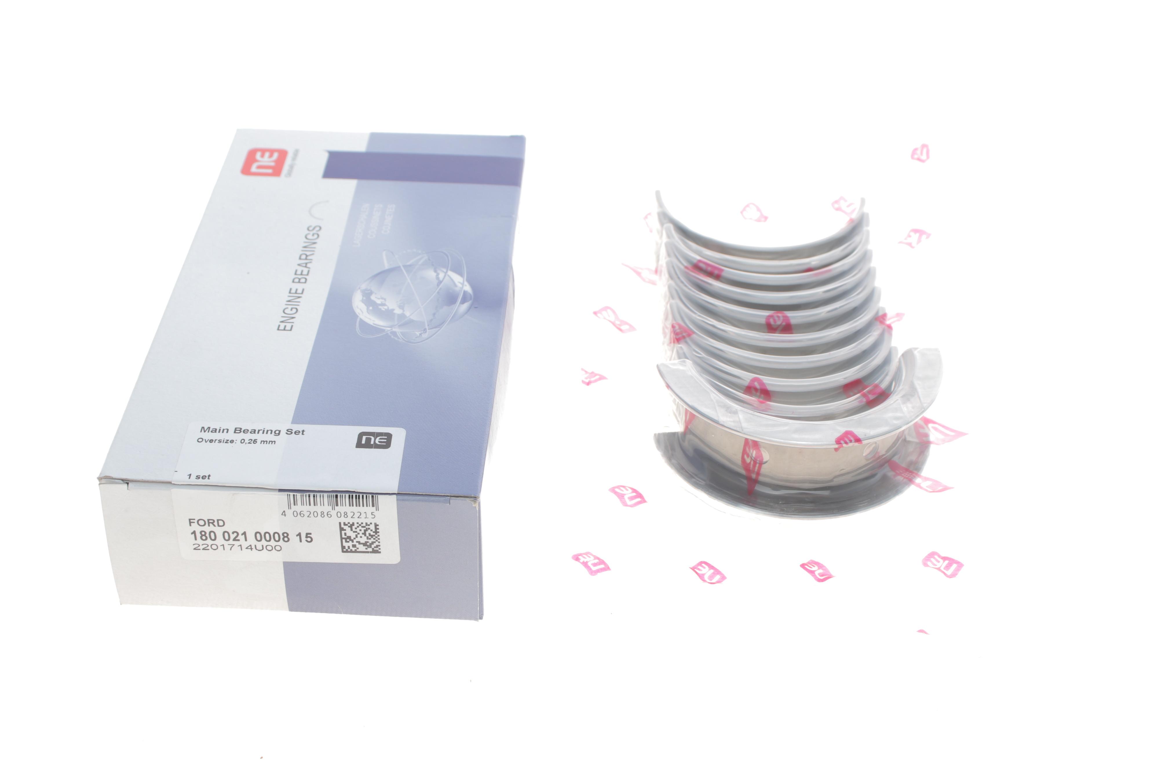 Вкладиші корінні Ford Transit 2.0/2.4D 00- (+0.25) = 6021072500