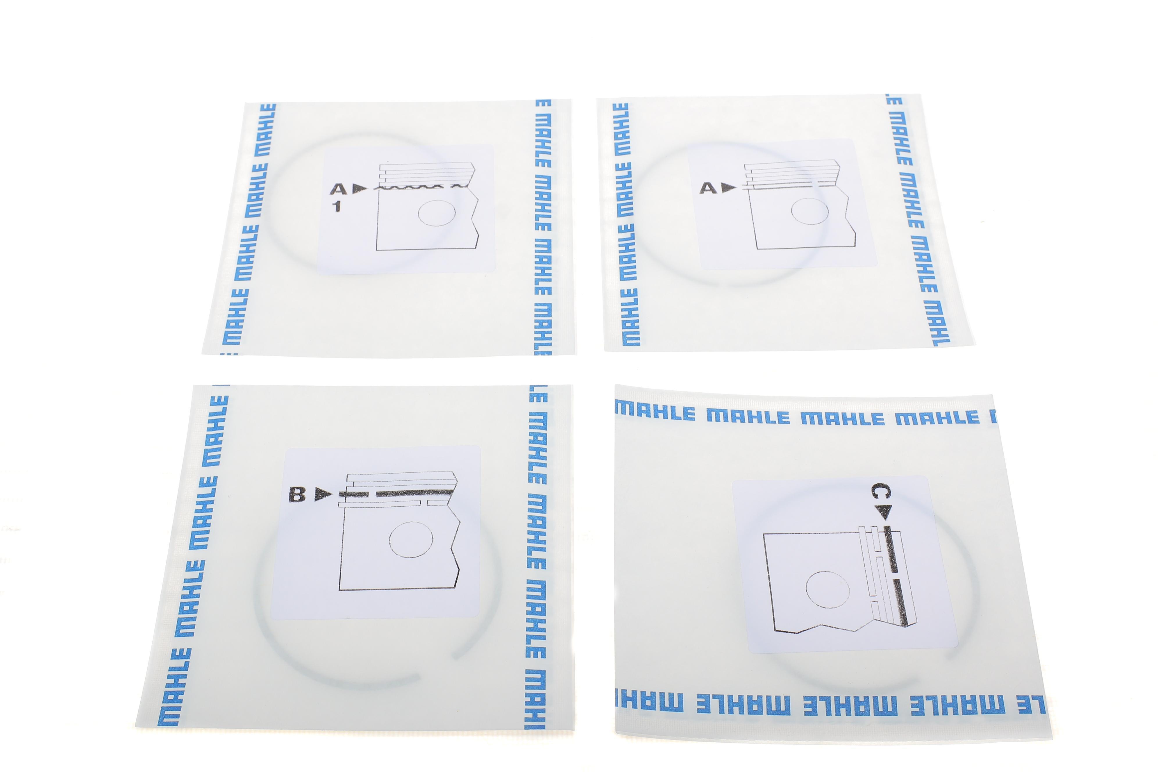 Кільця поршневі Renault Clio 01-/Sandero II 15-/Logan (D4F) 1.2 13- (69.0mm/STD) (1.2-1.5-2.5)