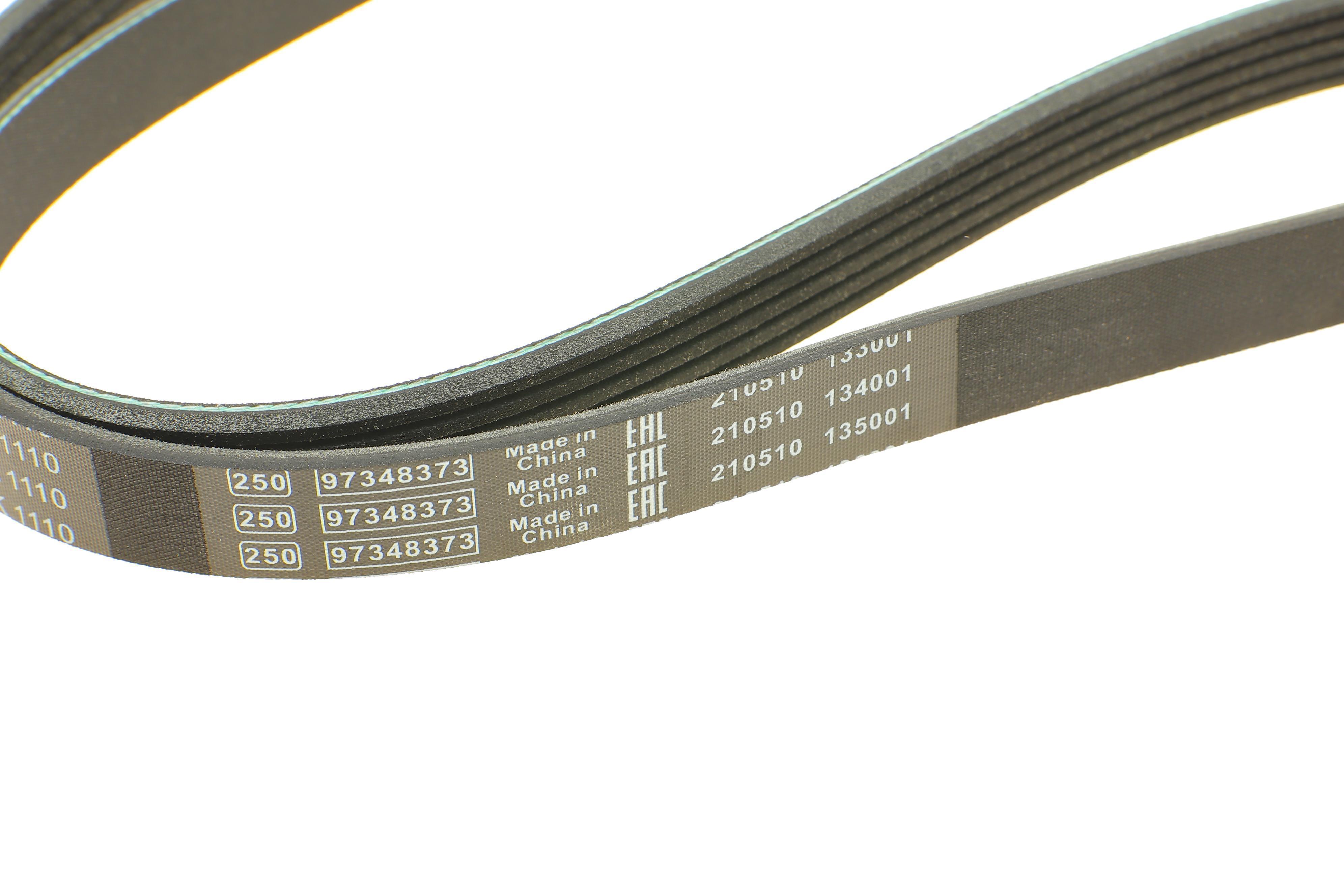 Ремінь генератора поліклиновий Renault Kangoo 1.4i 98-/ 1.6i 02- (5PK1110)