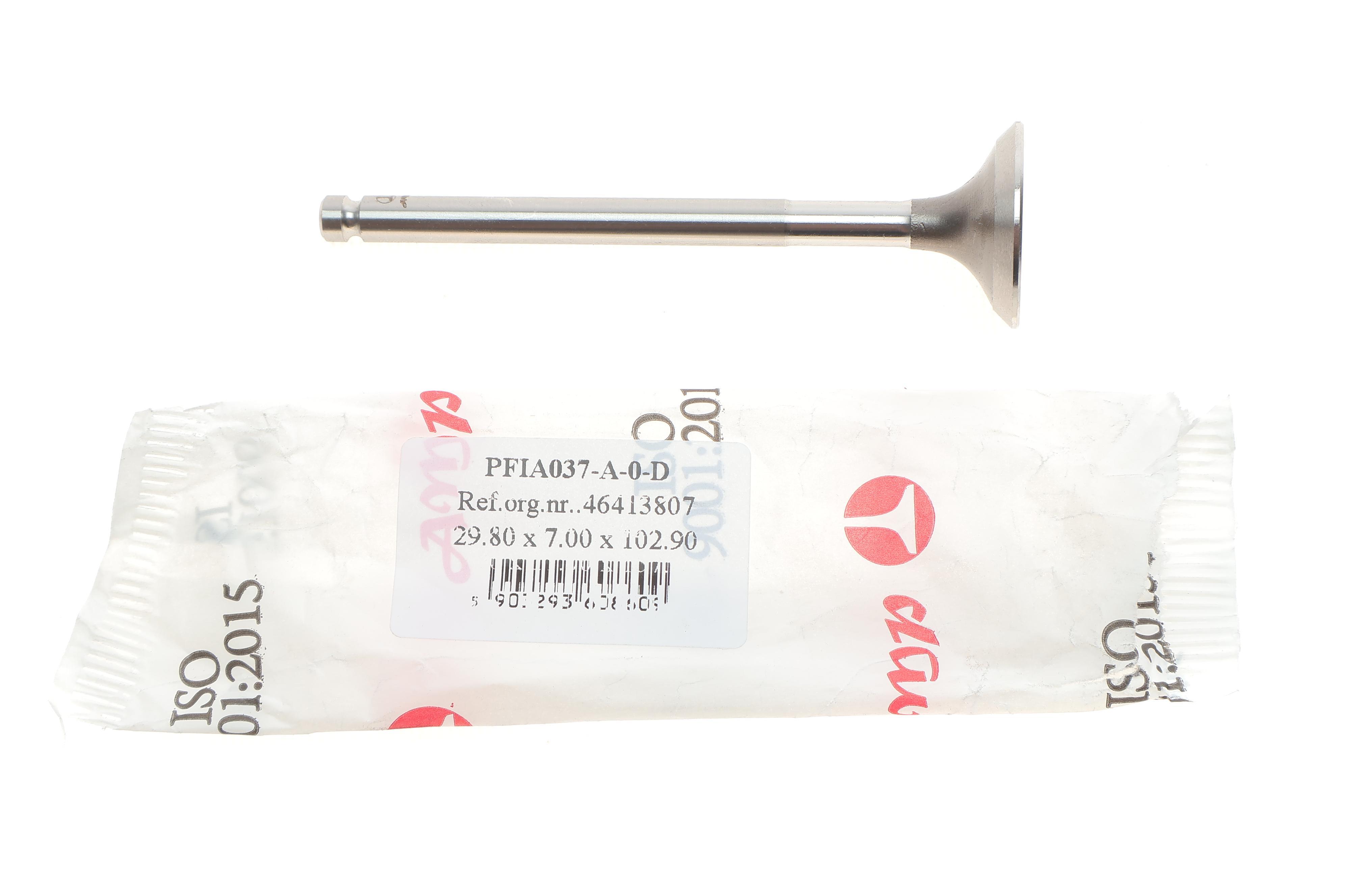 Клапан (випуск) Fiat Doblo/Lancia Lybra 1.6 16V 95-05 (29.8x7x102.9) (вальцювання)